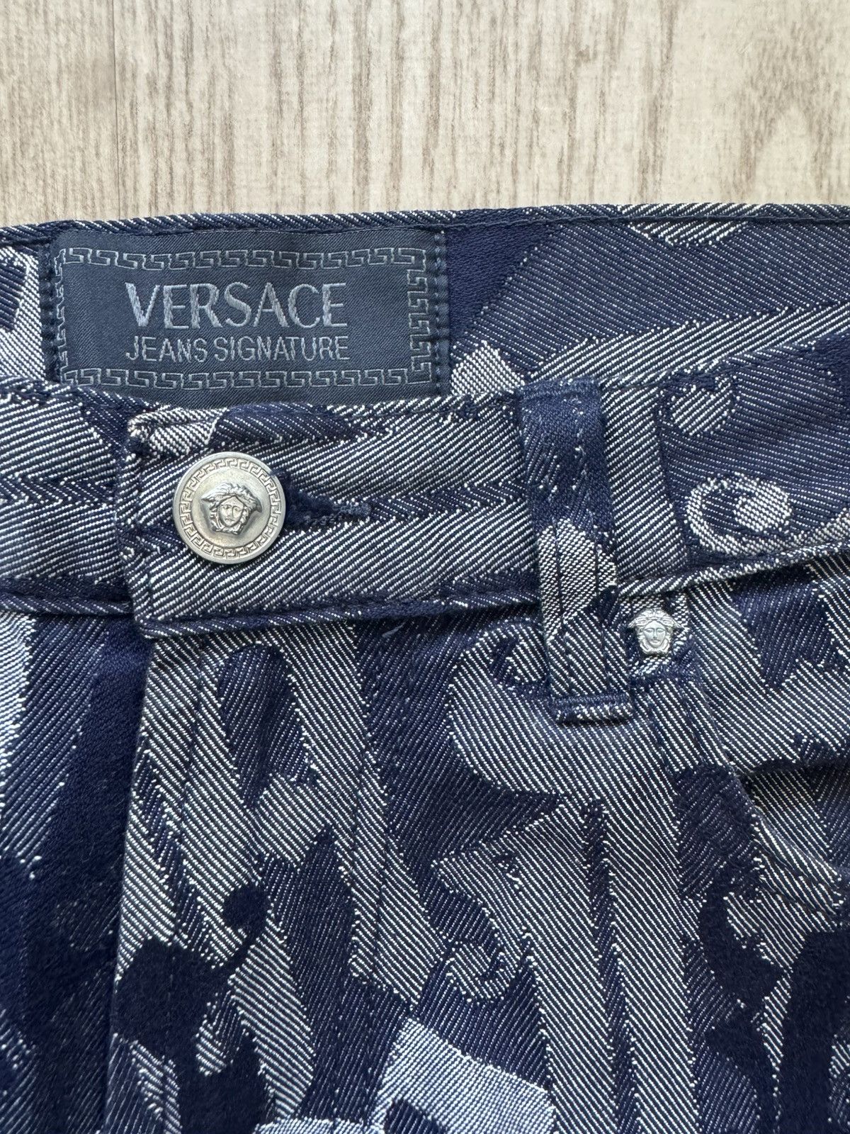 Versace Jeans Couture Versace Signature Letter Jeans Size US 30 / EU 46 - 3 Thumbnail