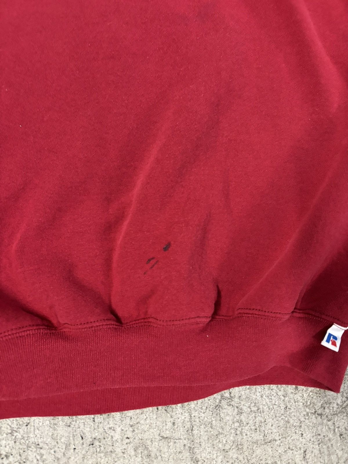 Russell Athletic × Vintage Red Blank Russell athletic crewneck sweatshirt Size US XL / EU 56 / 4 - 5 Thumbnail
