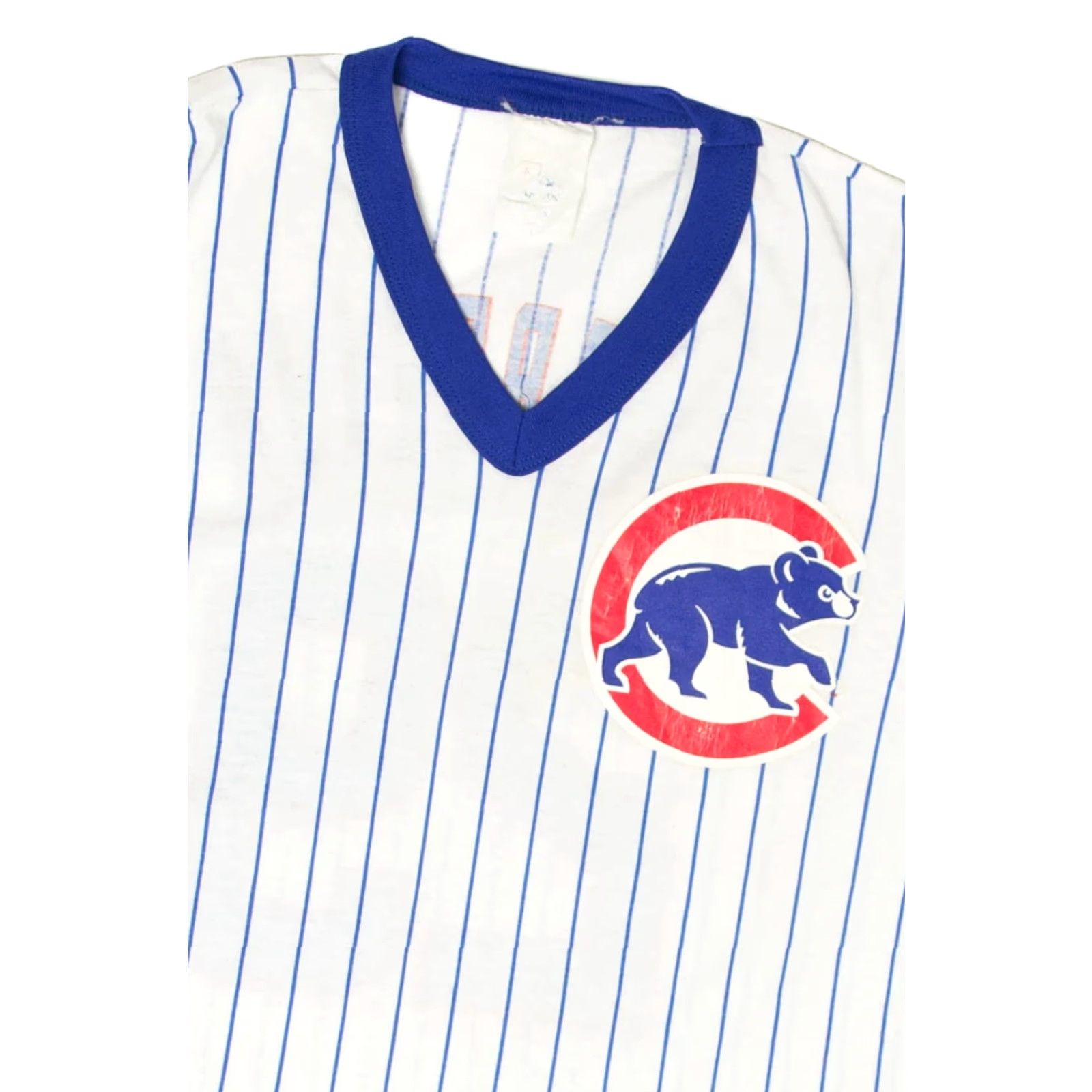 Vintage VINTAGE Jeff Samardzija 29 Chicago Cubs Baseball T-Shirt Majestic Large White Unisex Adults Short Sleeve 2000s Mens Size US L / EU 52-54 / 3 - 3 Thumbnail