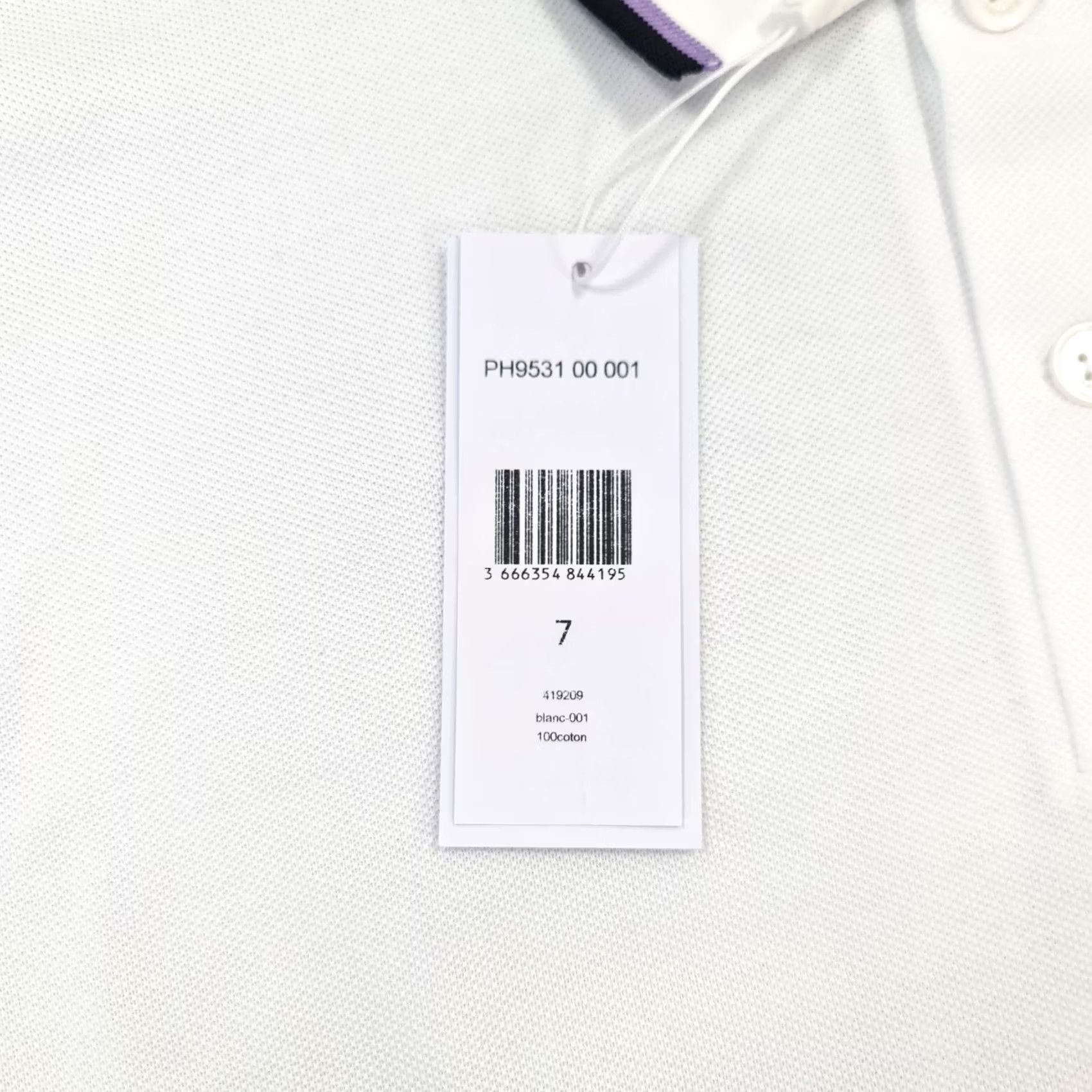 Lacoste Lacoste Polo Shirt Men White 2XL Cotton Pique Collared Short Sleeve Button Logo Casual Tee Size US XXL / EU 58 / 5 - 4 Thumbnail