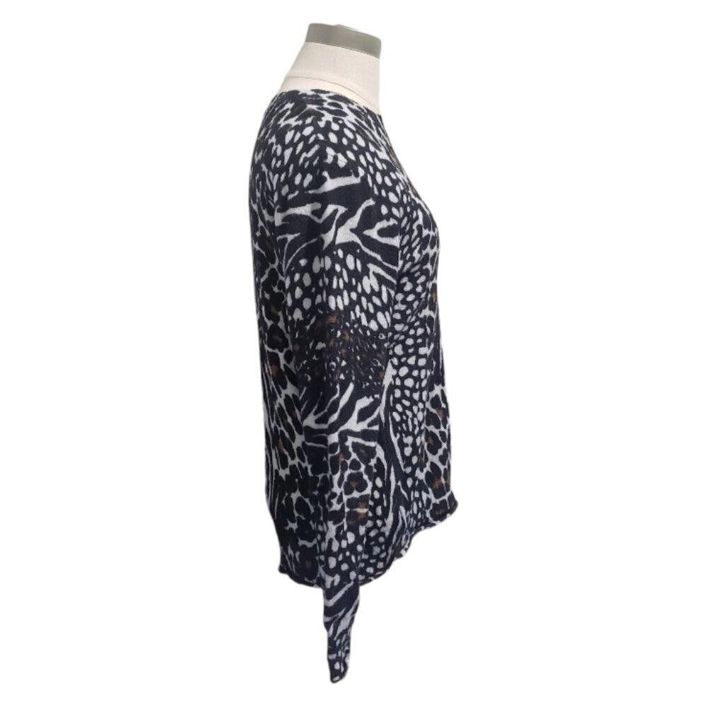 Designer CT1924 Ethyl Animal Print Long Sleeve Sweater M Size M / US 6-8 / IT 42-44 - 4 Thumbnail