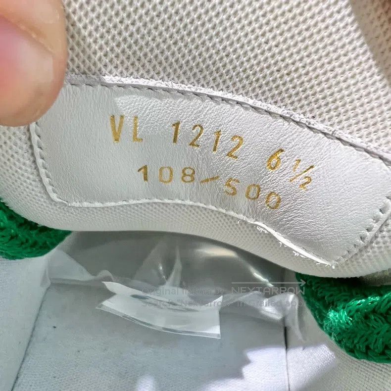 Louis Vuitton Louis Vuitton Xiaopangding White and Green Board Shoes Size US 6.5 / EU 39-40 - 6 Thumbnail
