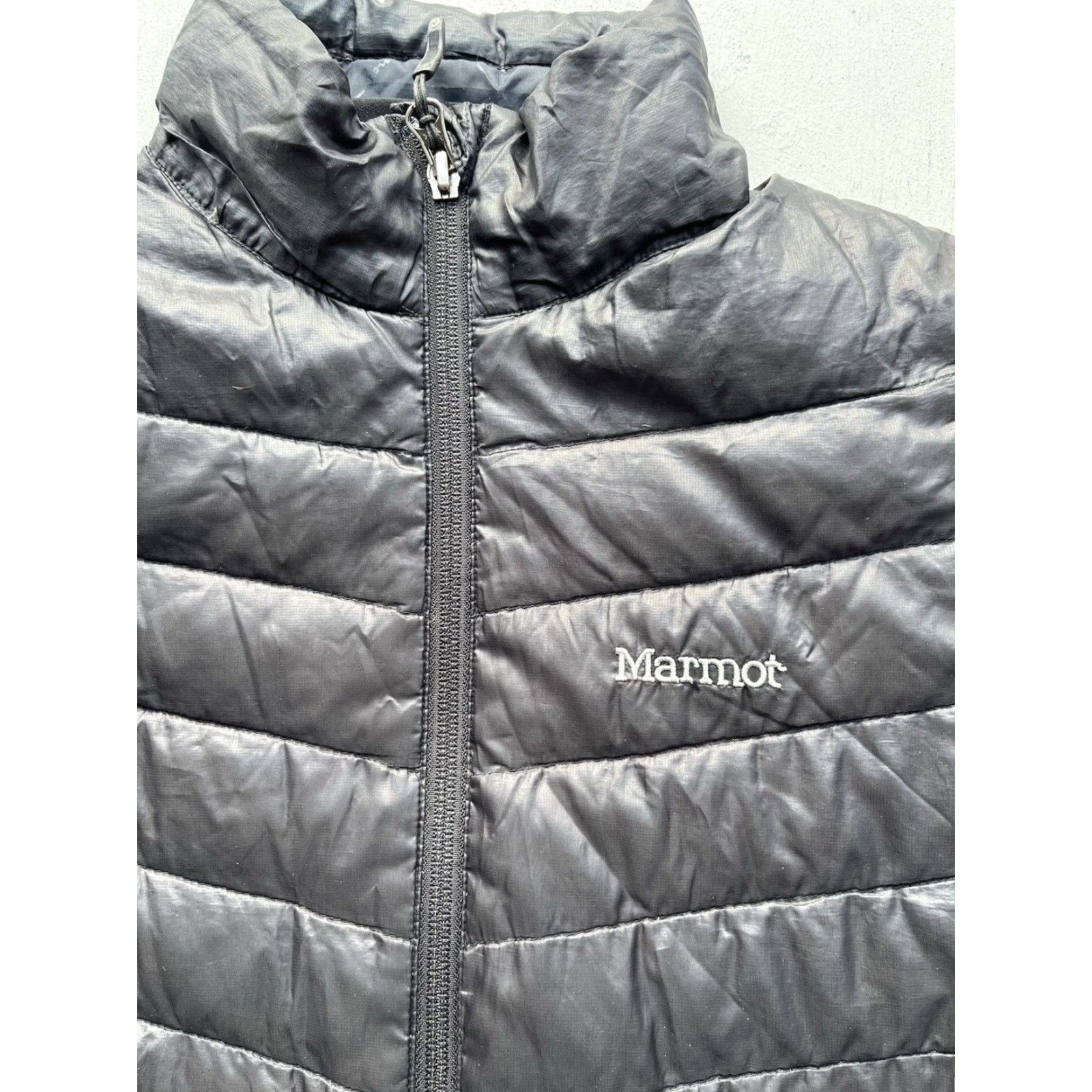Marmot Marmot Women's Puffer Jacket Black 800 Down XS Full-Zip Packable Down Outdoor Jacket Size S / US 4 / IT 40 - 2 Thumbnail