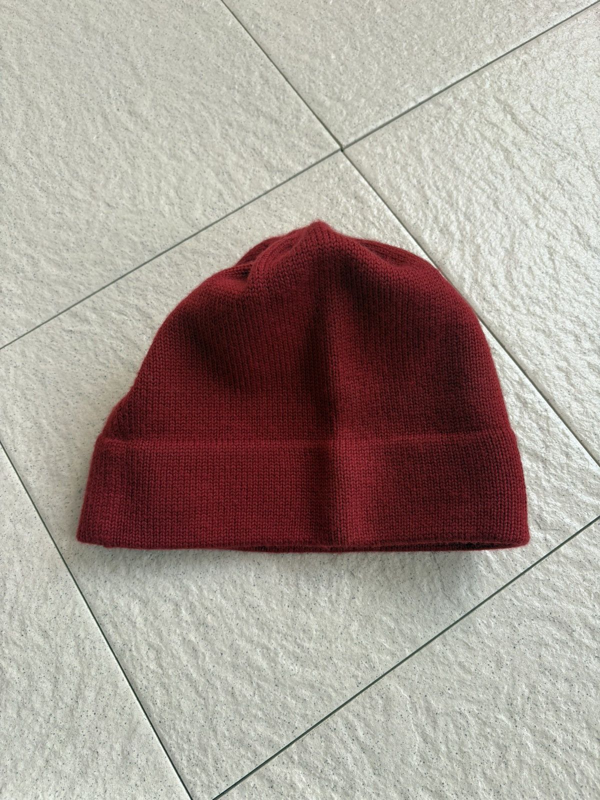 Polo Ralph Lauren Vintage 90s Polo Ralph Lauren USA Flag Beanie Red Knit Hat Size ONE SIZE - 3 Thumbnail