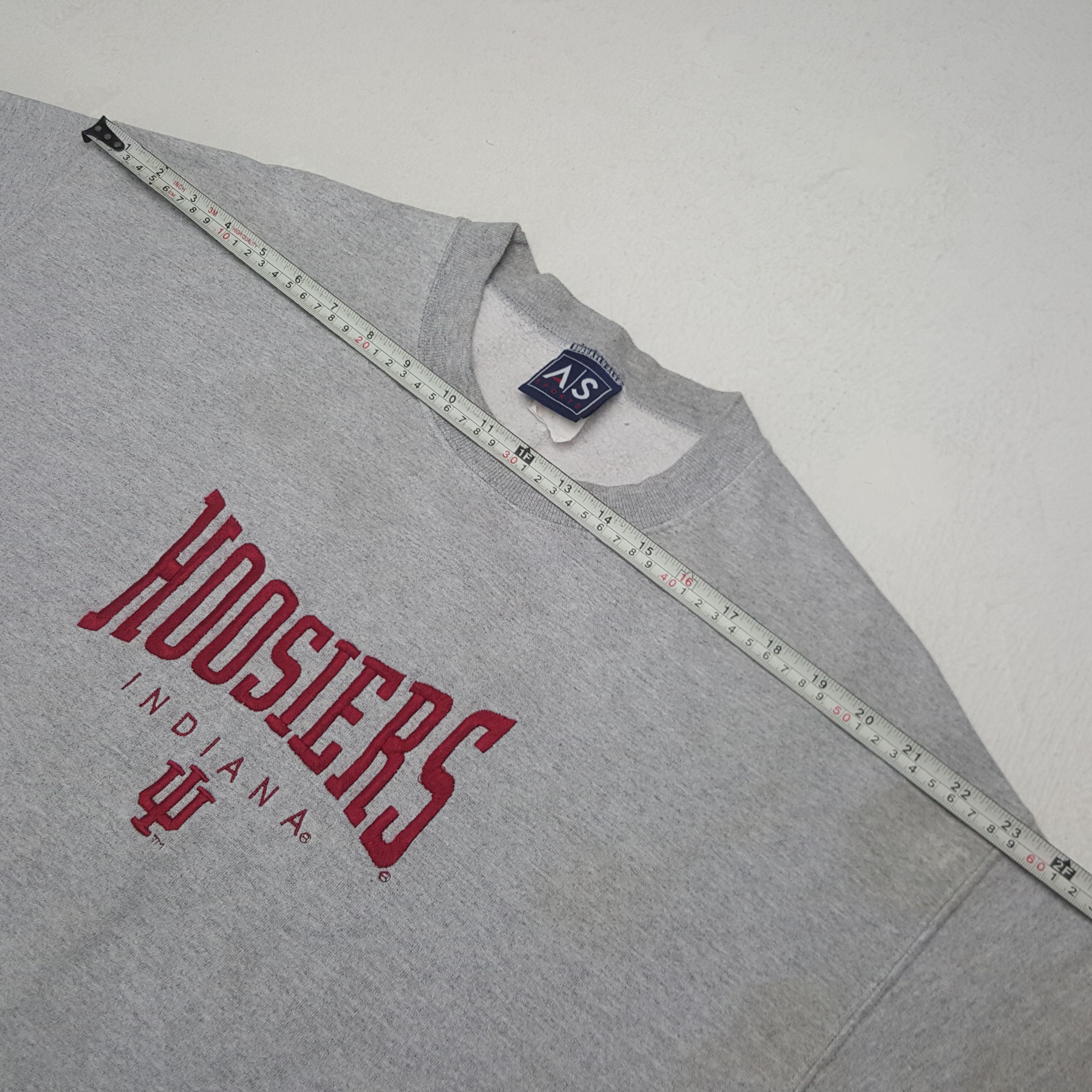NBA × Vintage Vintage Hoodiers Indiana Basketball Team Sweatshirt C286N9 Size US L / EU 52-54 / 3 - 7 Thumbnail