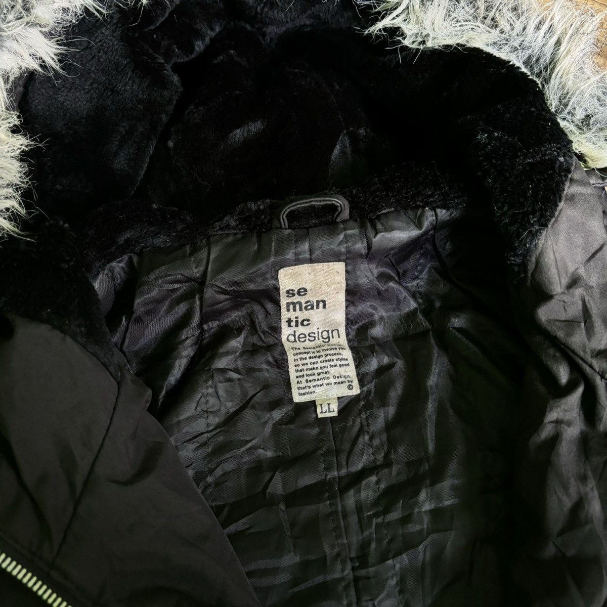 If Six Was Nine × Tornado Mart × semanticdesign Semantic design Ifsixwasnin LGB Style fur jacket gothic punk Size US L / EU 52-54 / 3 - 5 Thumbnail