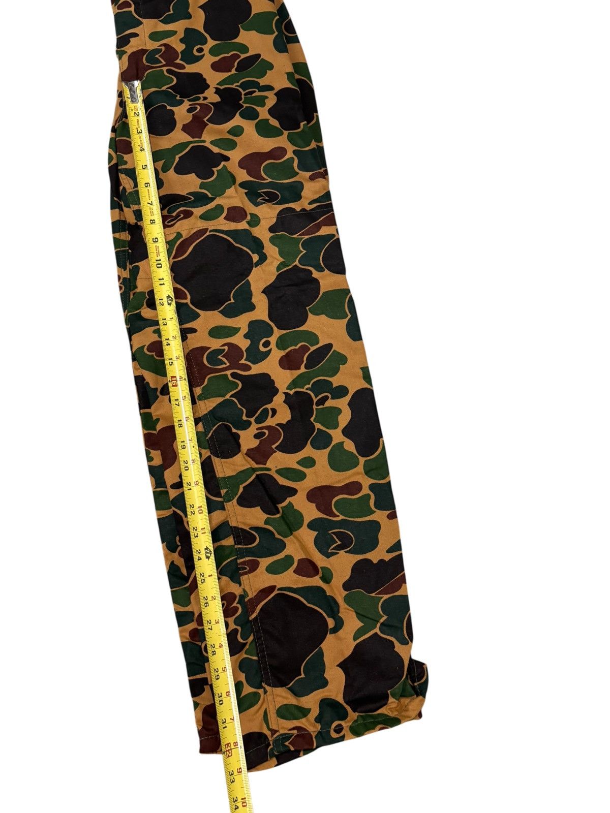 Vintage Vintage 80s Duck Camo Hunting Pants Size 36x32 New Old Stock Size US 36 / EU 52 - 9 Thumbnail