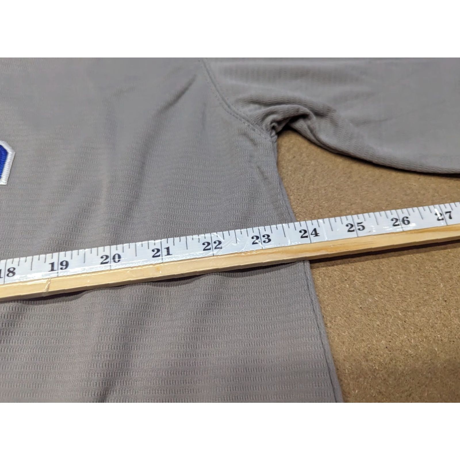 MLB Addington Russell Mens MLB Majestic Cool Base L Gray Jersey #27 Large Chicago Cubs Size US L / EU 52-54 / 3 - 6 Thumbnail