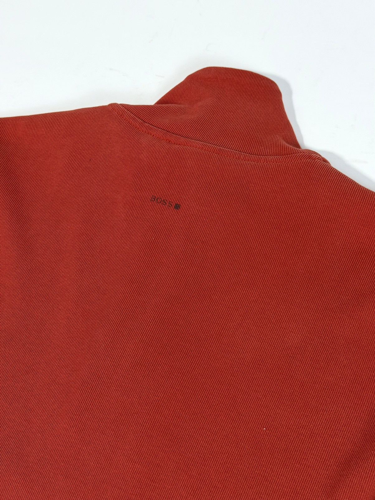 Hugo Boss Hugo Boss Orange Label Ribbed Quarter Zip Size US M / EU 48-50 / 2 - 3 Thumbnail