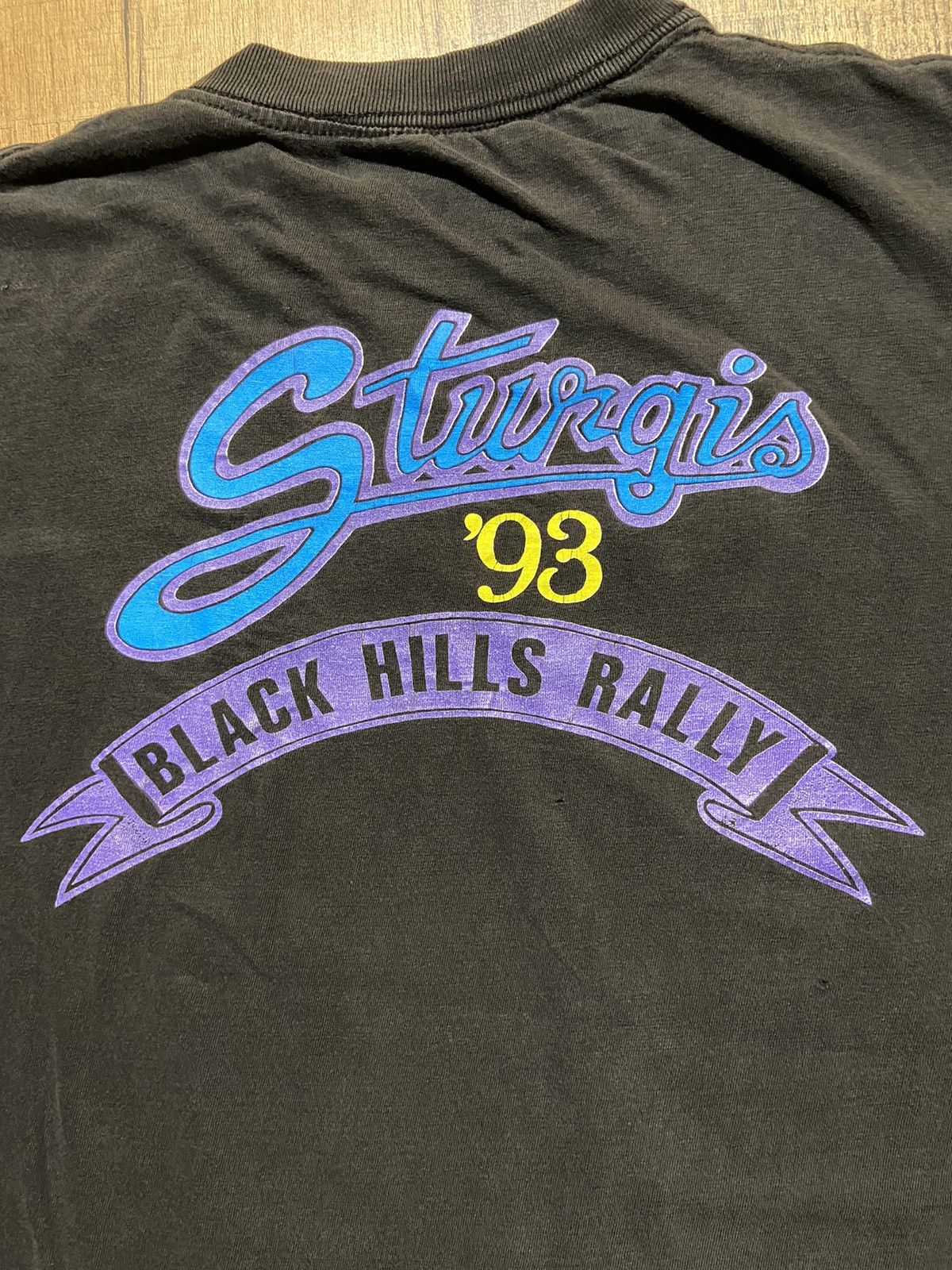 Other Vintage 1993 Sturgis motorcycle rally tee Size US XL / EU 56 / 4 - 12 Thumbnail