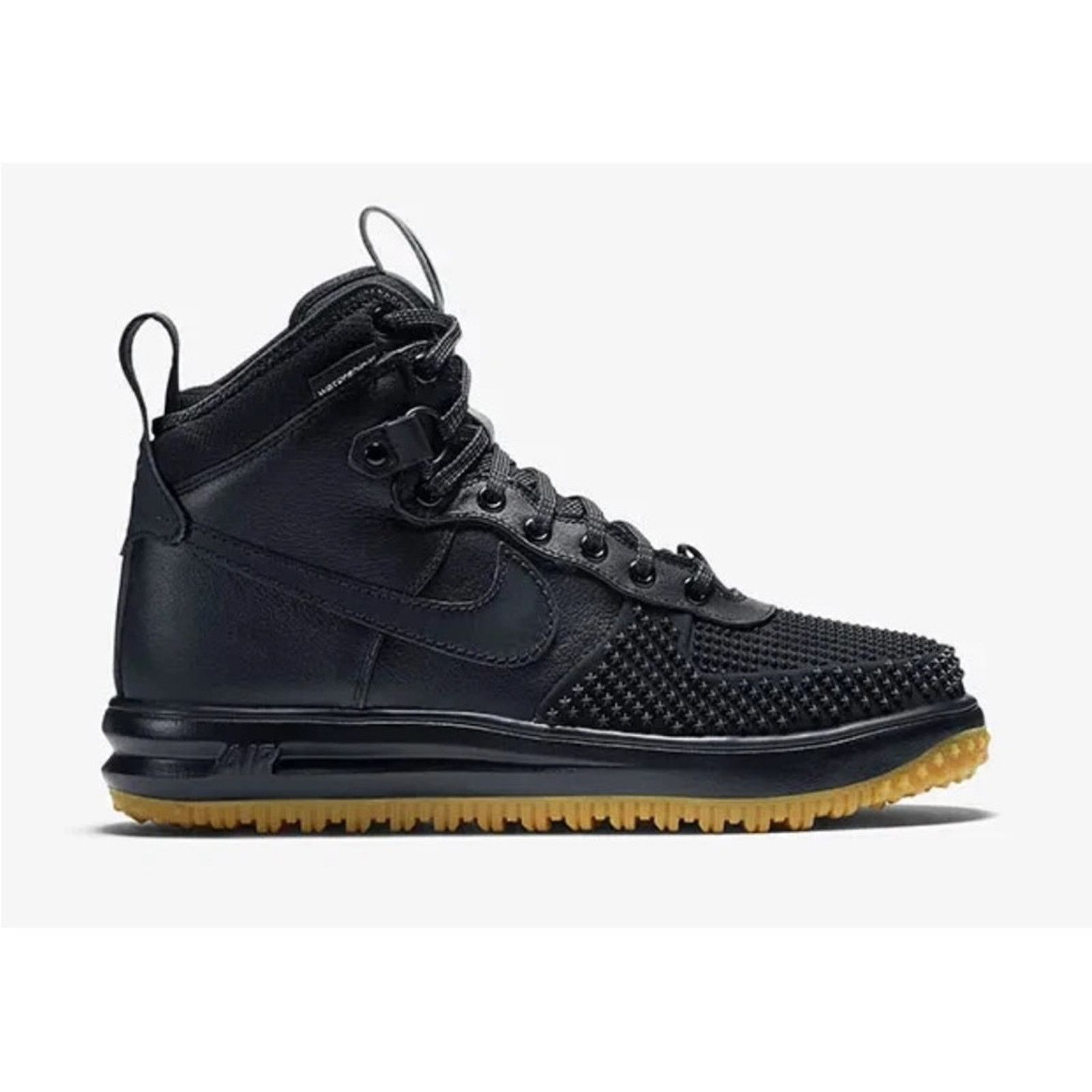 Nike Nike Lunar Force 1 Duckboot Black Boots Waterproof Mens NWOB Size US 9 / EU 42 - 3 Thumbnail