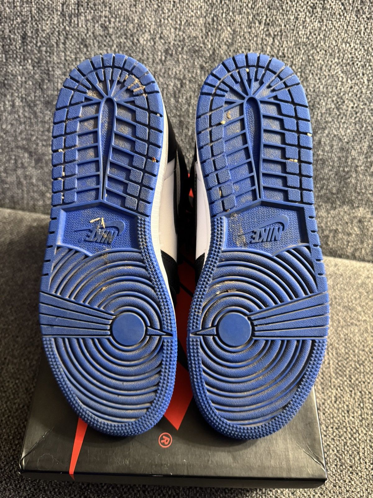 Jordan Brand Royal Toe Air Jordan 1 size 5y Size US 5 / IT 35 - 4 Thumbnail