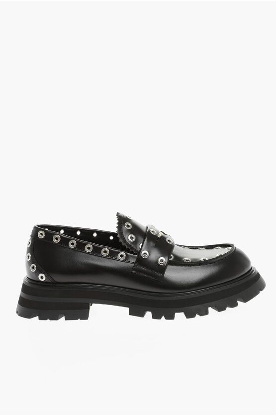 Alexander McQueen o1y1024 Loafers in Black Size US 10 / EU 43 - 2 Thumbnail