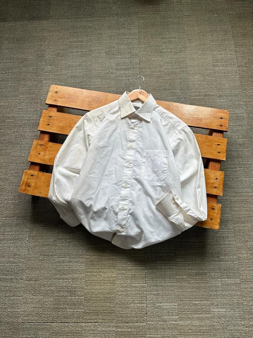 Givenchy GIVENCHY PLAIN WHITE SHIRT Size US L / EU 52-54 / 3 - 1 Thumbnail
