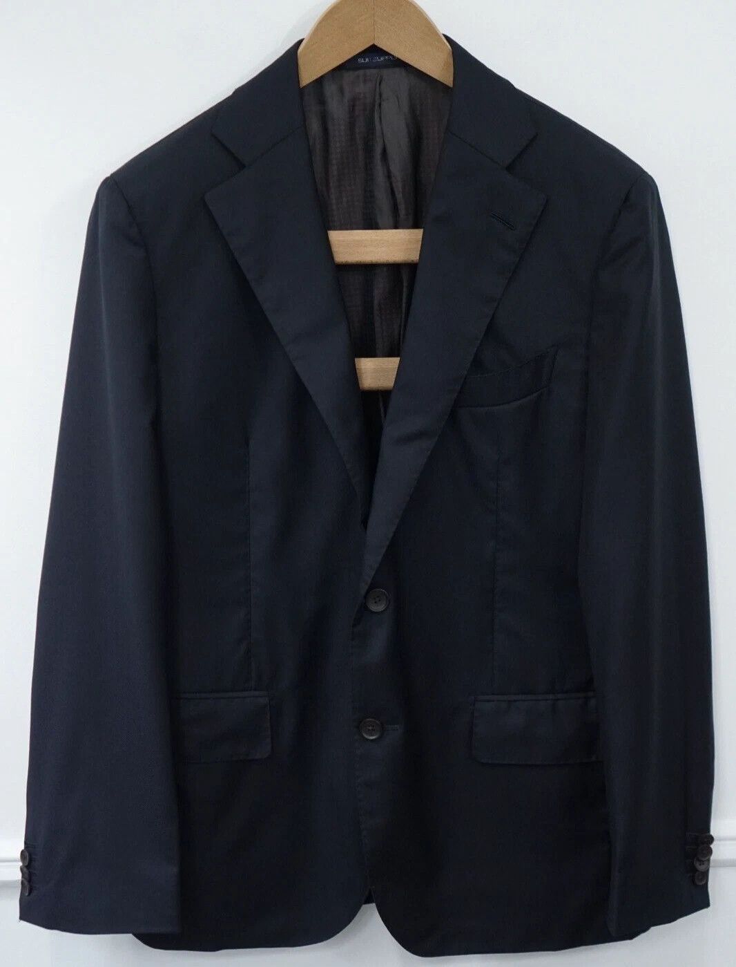 Suitsupply Men Suitsupply Blazer La Spalla Navy Vitale Barberis UK/US40 Size 40R - 1 Thumbnail