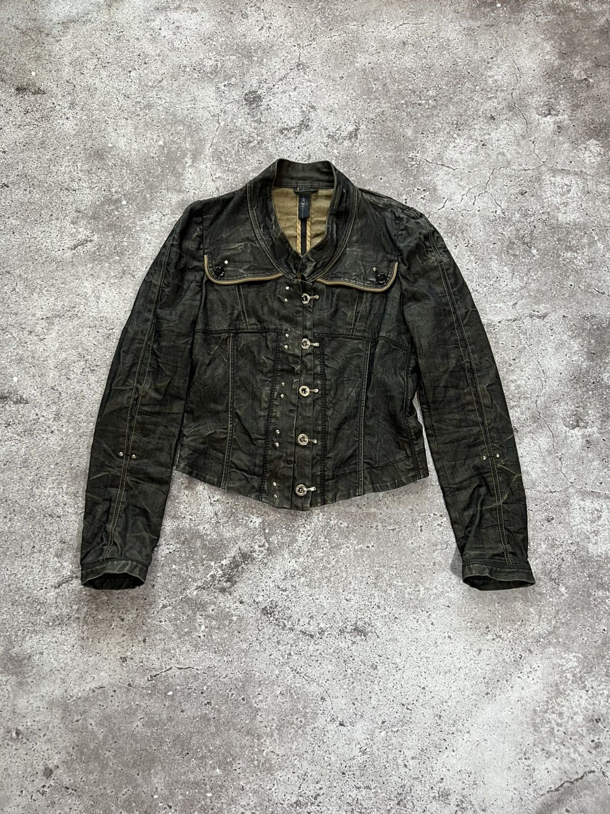 Marithe + Francois Girbaud High Use by Claire Campbell Jacket size F 38 IT 42 Size S / US 4 / IT 40 - 1 Thumbnail