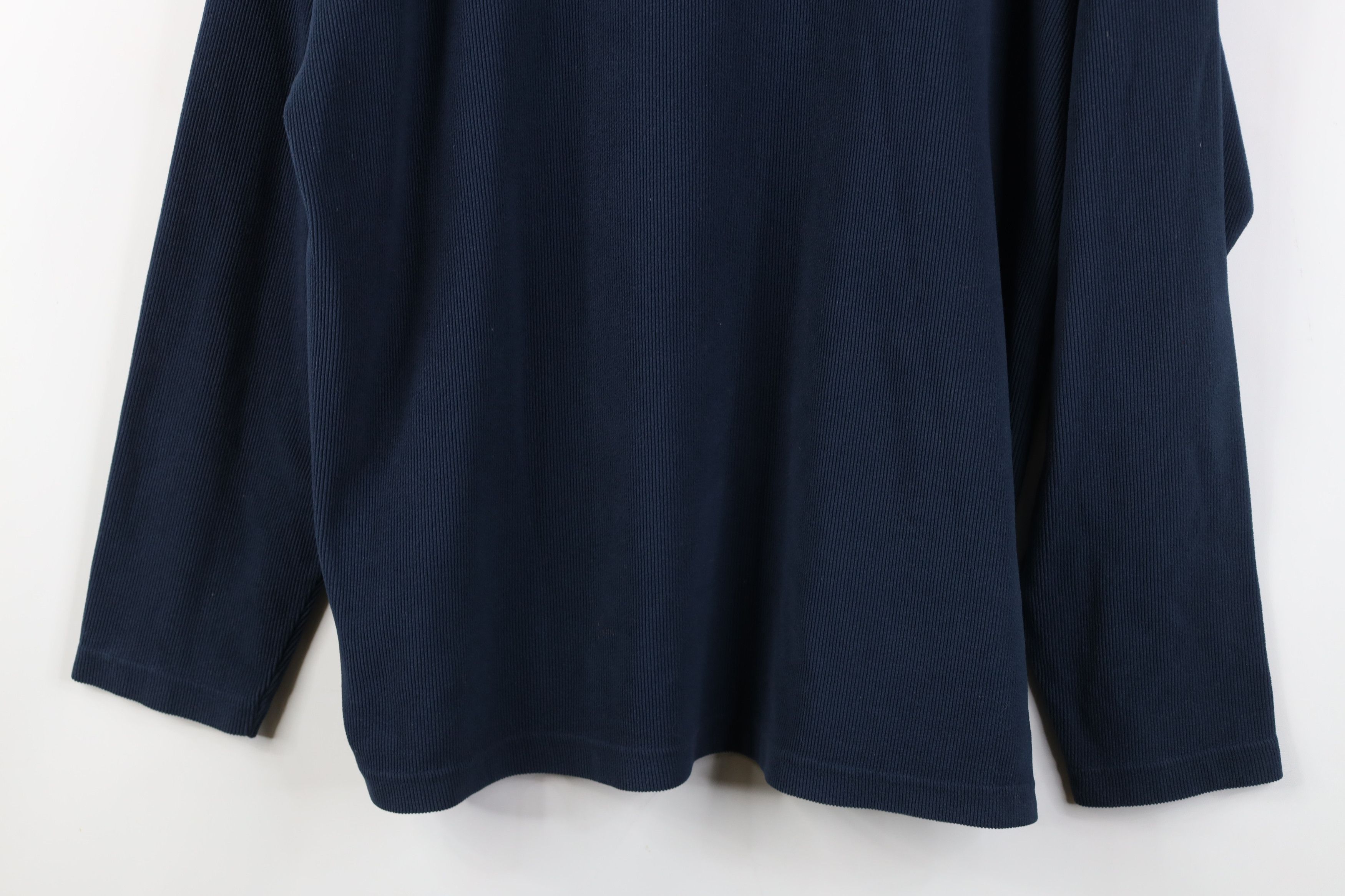 Columbia Vintage Columbia Spell Out Ribbed Fleece Mock Neck Sweater Size US L / EU 52-54 / 3 - 3 Thumbnail