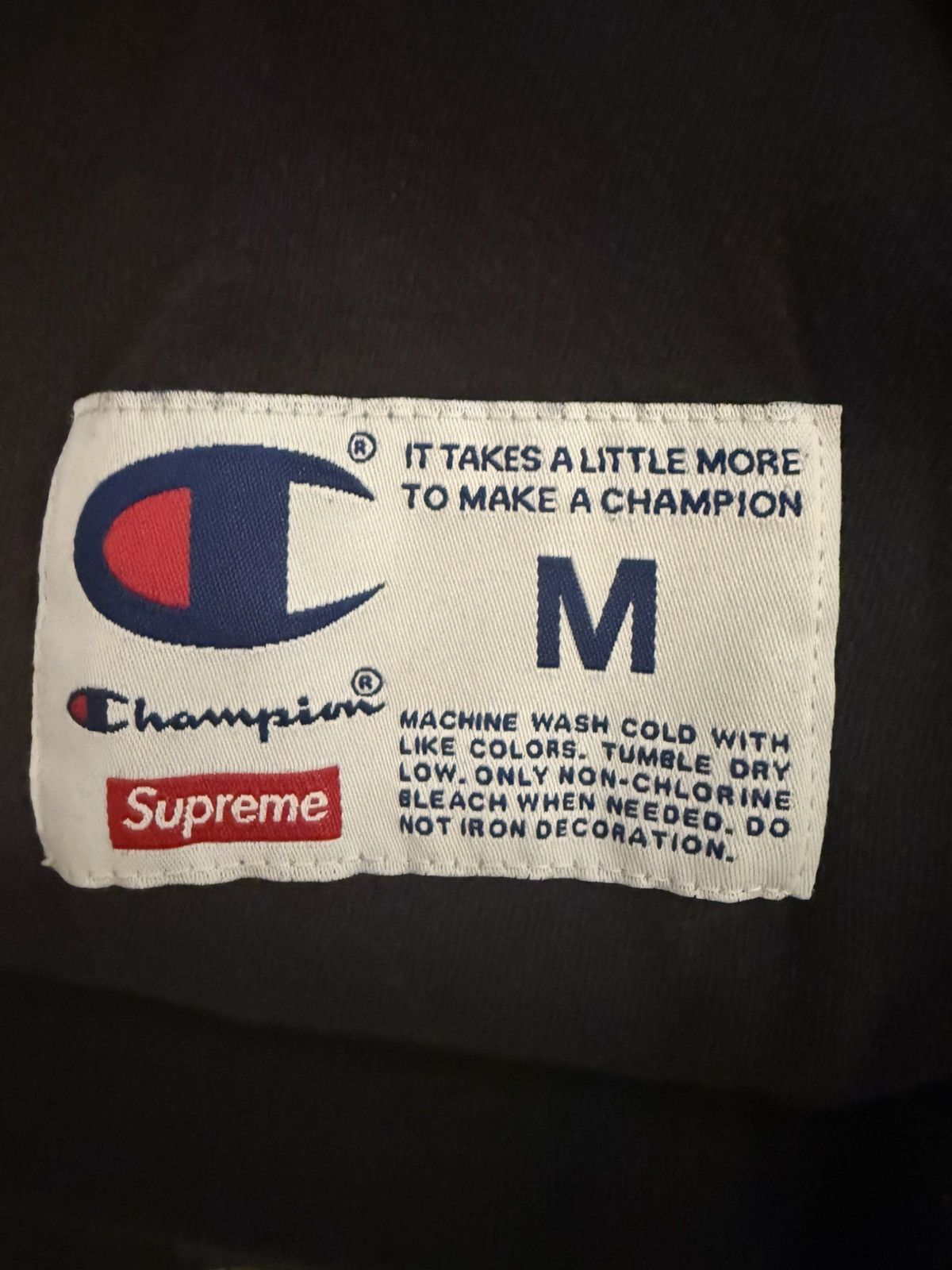 Champion × Supreme Supreme x Champion Tshirt Size US M / EU 48-50 / 2 - 3 Thumbnail