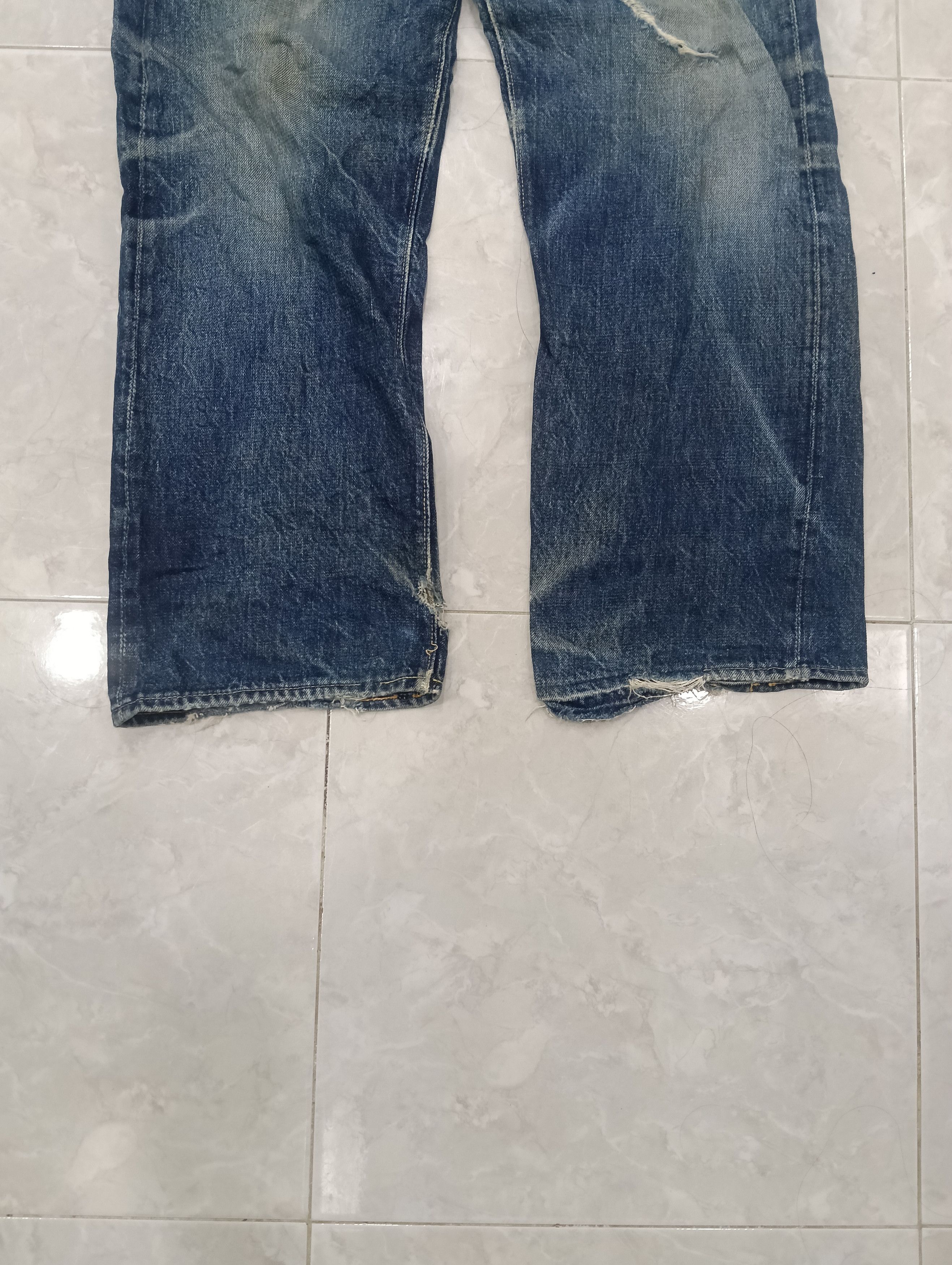 Skull Jeans by an Alchemist Sick Skull Jeans Selvedge Size US 31 - 3 Thumbnail