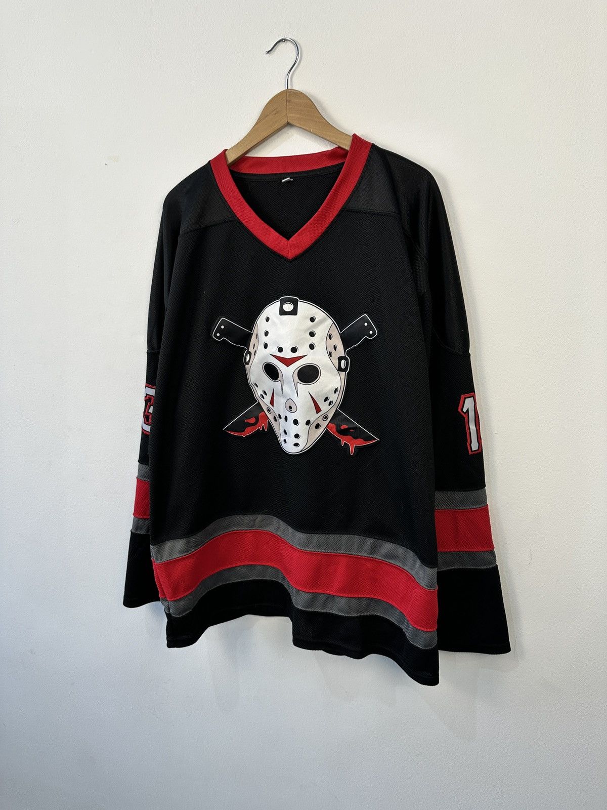 Other Hockey Jersey Voorhees #13 Friday The 13th Horror Movie Size US XXL / EU 58 / 5 - 4 Thumbnail