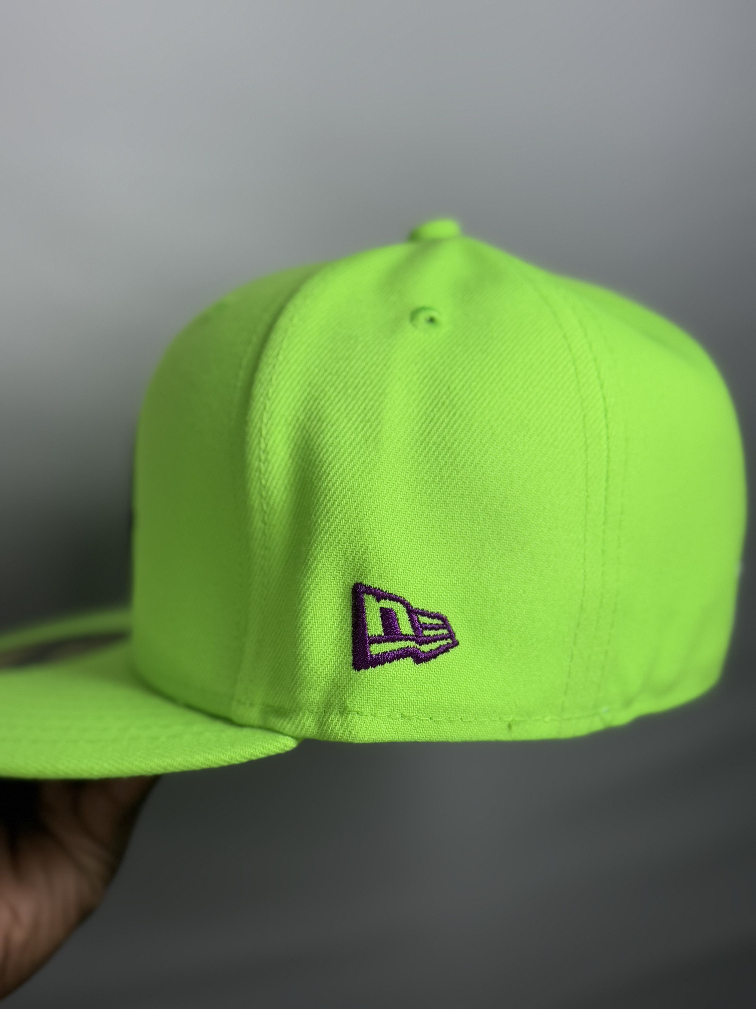Hat Club × New Era COLORADO ROCKIES Coors Field 1995 Neon Laser Voly "7" Size ONE SIZE - 4 Thumbnail