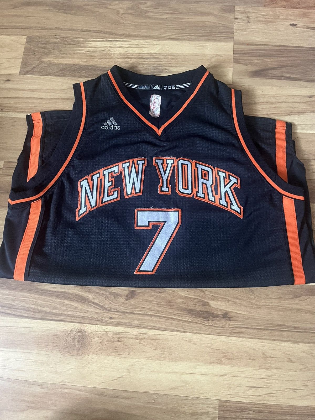 Adidas new york basketball shirt clearance