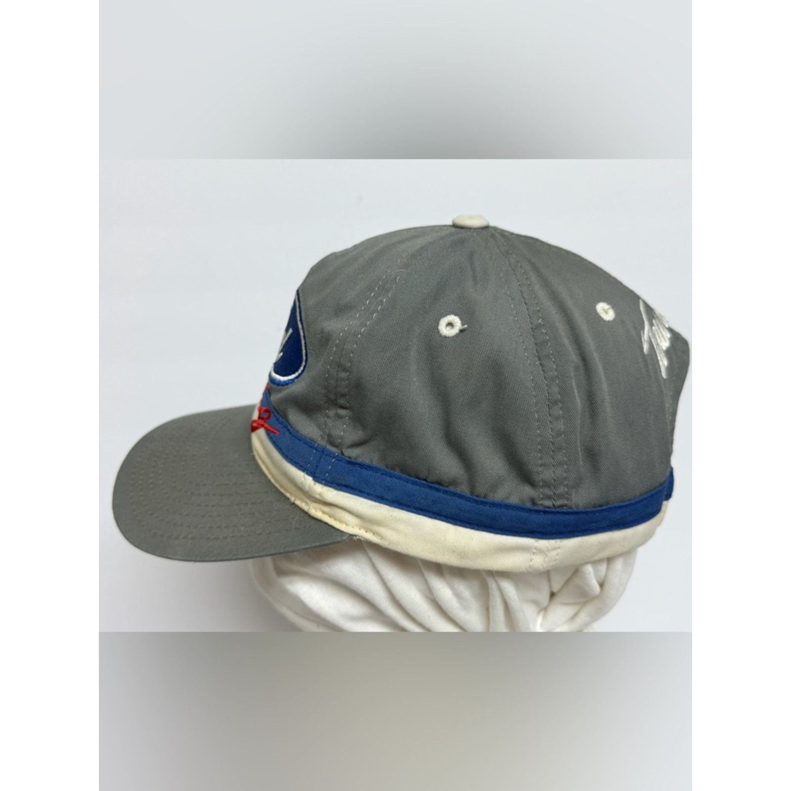 Ford Vintage Ford Racing Snapback Hat Taurus Nascar Checker Flag Size ONE SIZE - 4 Thumbnail