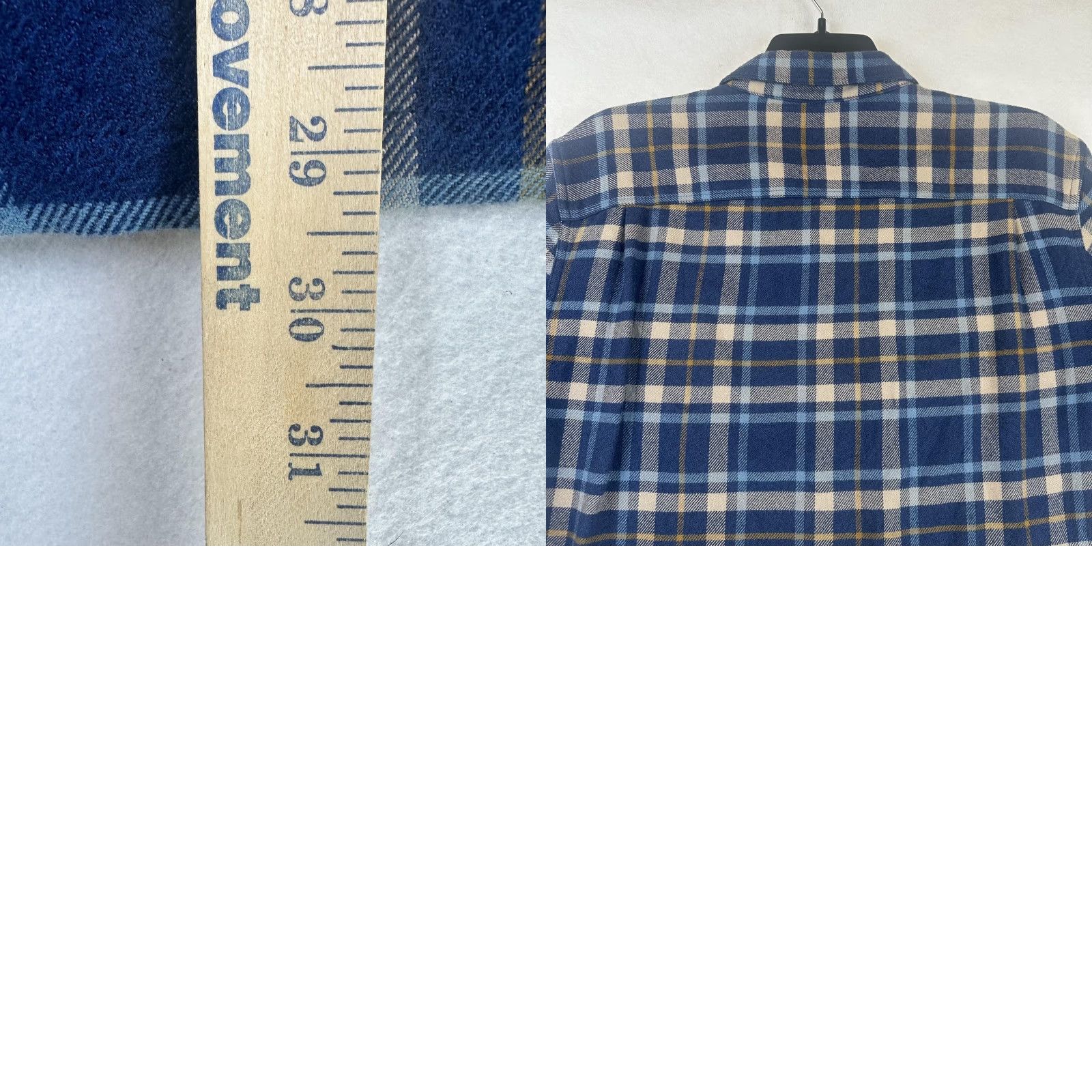 Patagonia Patagonia Shirt Mens Medium Blue Plaid Cotton Flannel Long Sleeve Button-Up Size US M / EU 48-50 / 2 - 8 Thumbnail