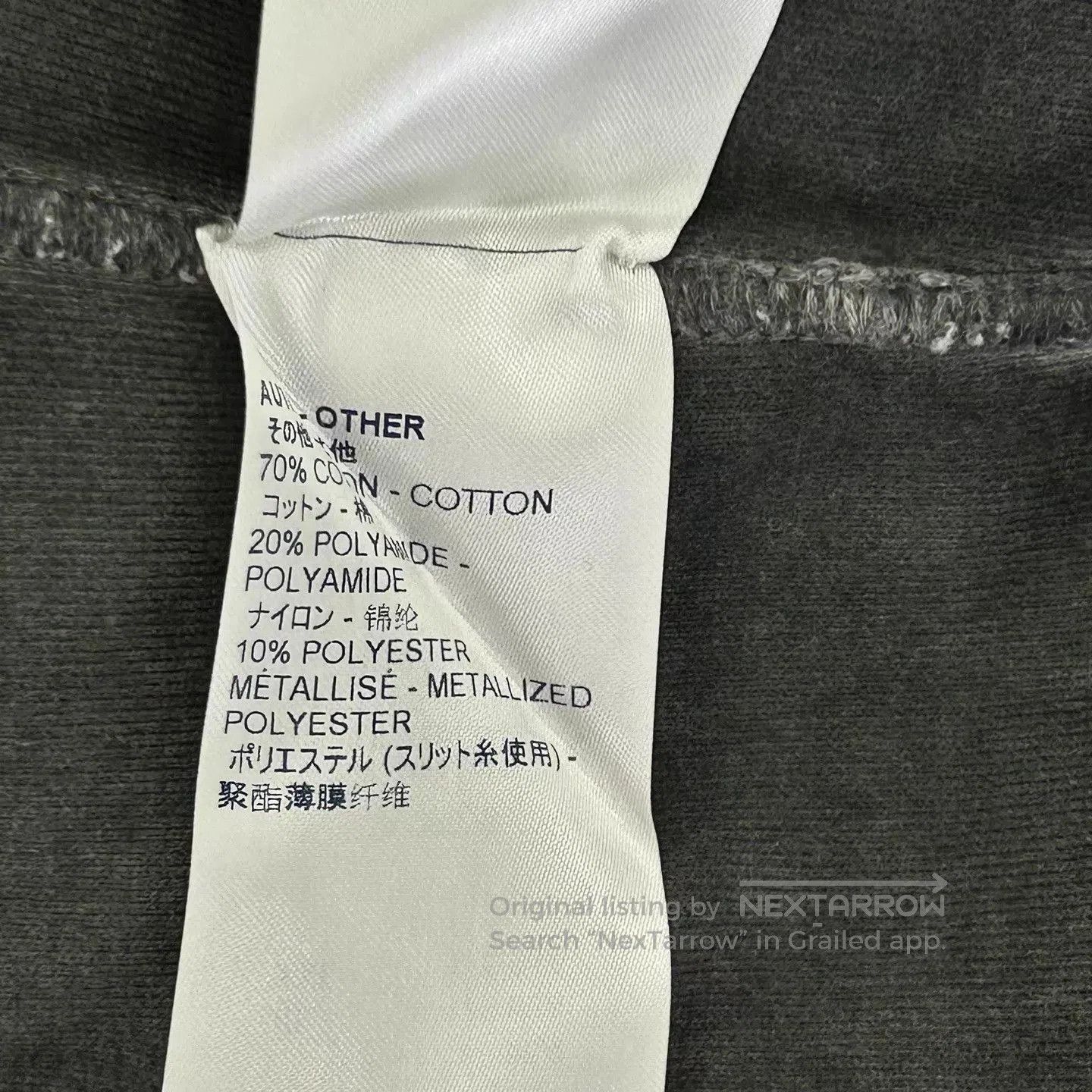 Louis Vuitton Gray Oversized Hoodie with Embroidered Patches. Size US S / EU 44-46 / 1 - 6 Thumbnail