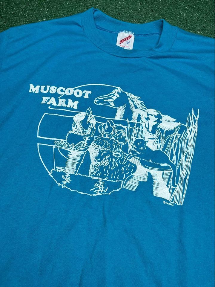 Other Vintage Farm T-shirt Size L Size US L / EU 52-54 / 3 - 2 Thumbnail