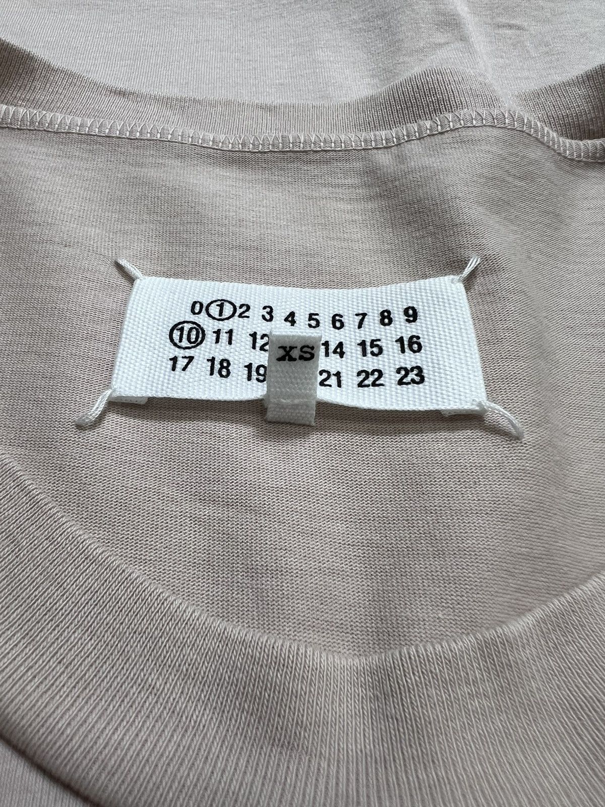 Maison Margiela - Number Logo Embroidered Oversized T-Shirt