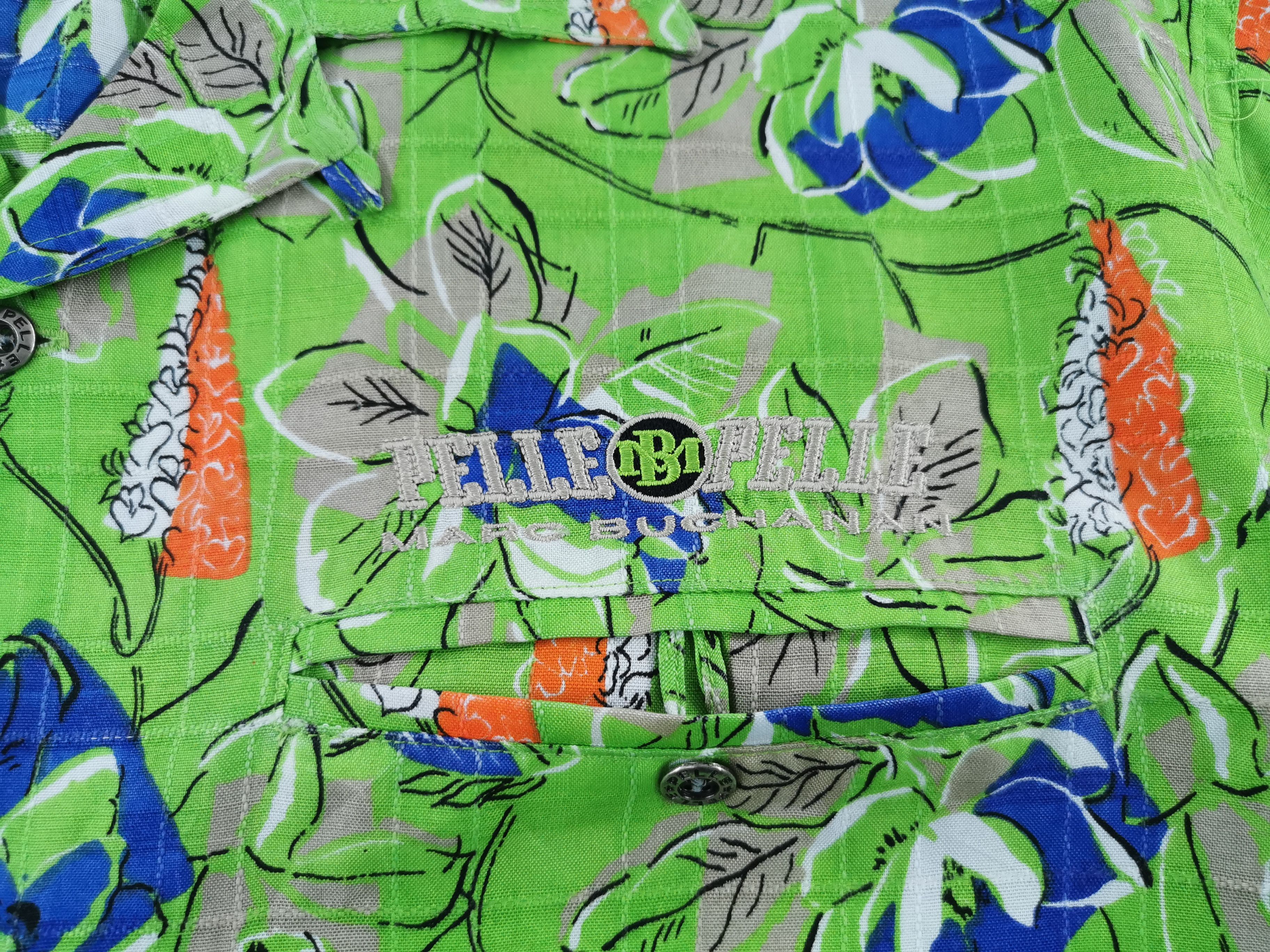 Pelle Pelle Vintage 90s Pelle Pelle Marc Buchanan Over Print Hawaii Size US L / EU 52-54 / 3 - 4 Thumbnail