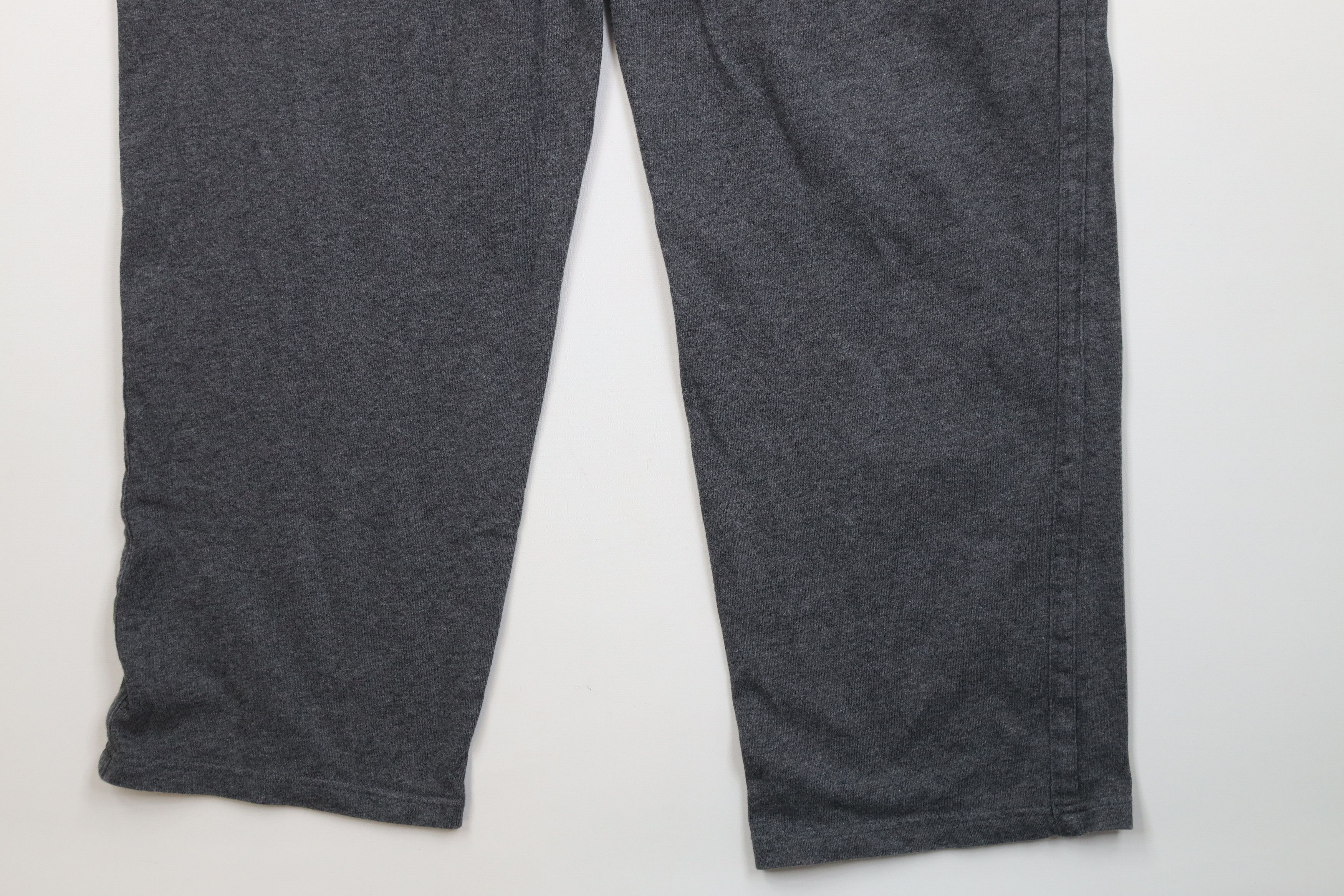 Nike Vintage Y2K Nike Scott Mini Swoosh Wide Leg Sweatpants Gray Size US 38 / EU 54 - 13 Thumbnail