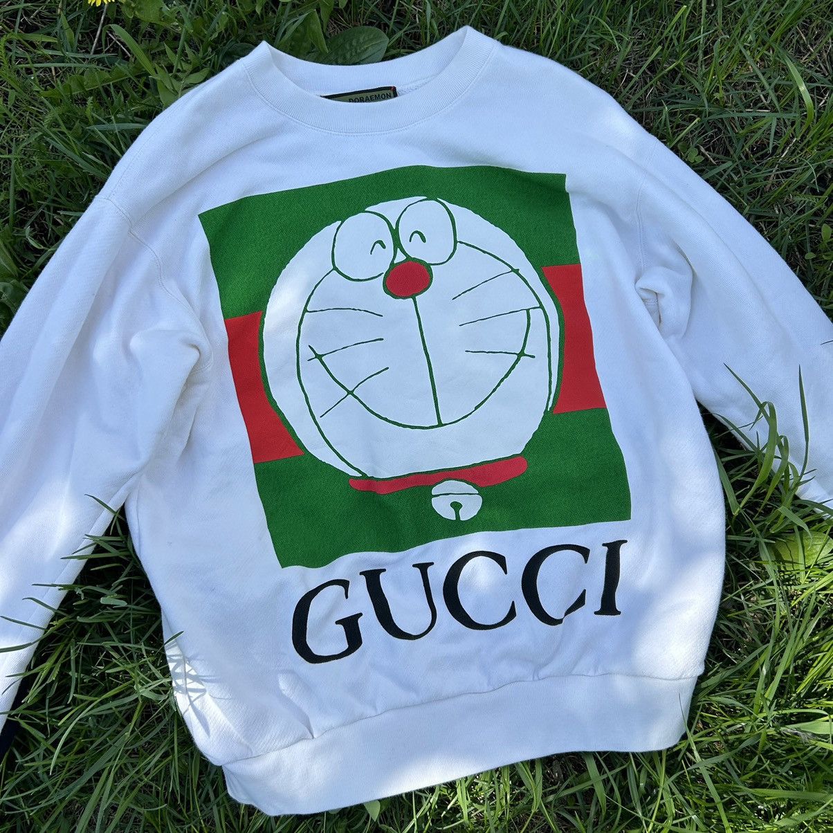 Gucci Gucci x Doraemon Graphic-print Sweatshirt Size XXS / US 00 / IT 34 - 2 Thumbnail