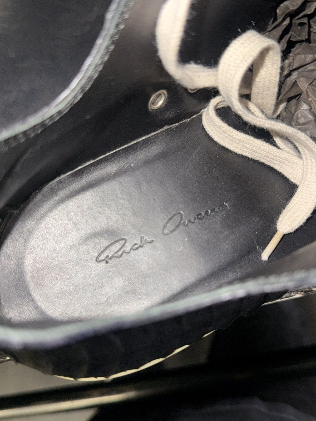 Rick Owens Rick owes python snake skin ramones Size US 8 / EU 41 - 8 Thumbnail