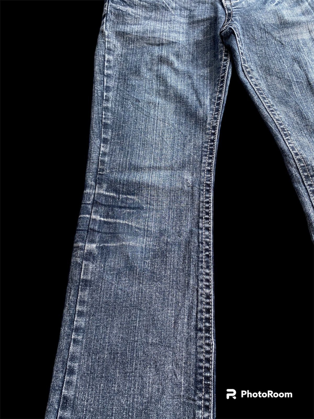 Hysteric Glamour × If Six Was Nine × Masaki Matsushima Flare Jeans Japan Masaki Stretch Faded Black Size US 29 - 5 Thumbnail