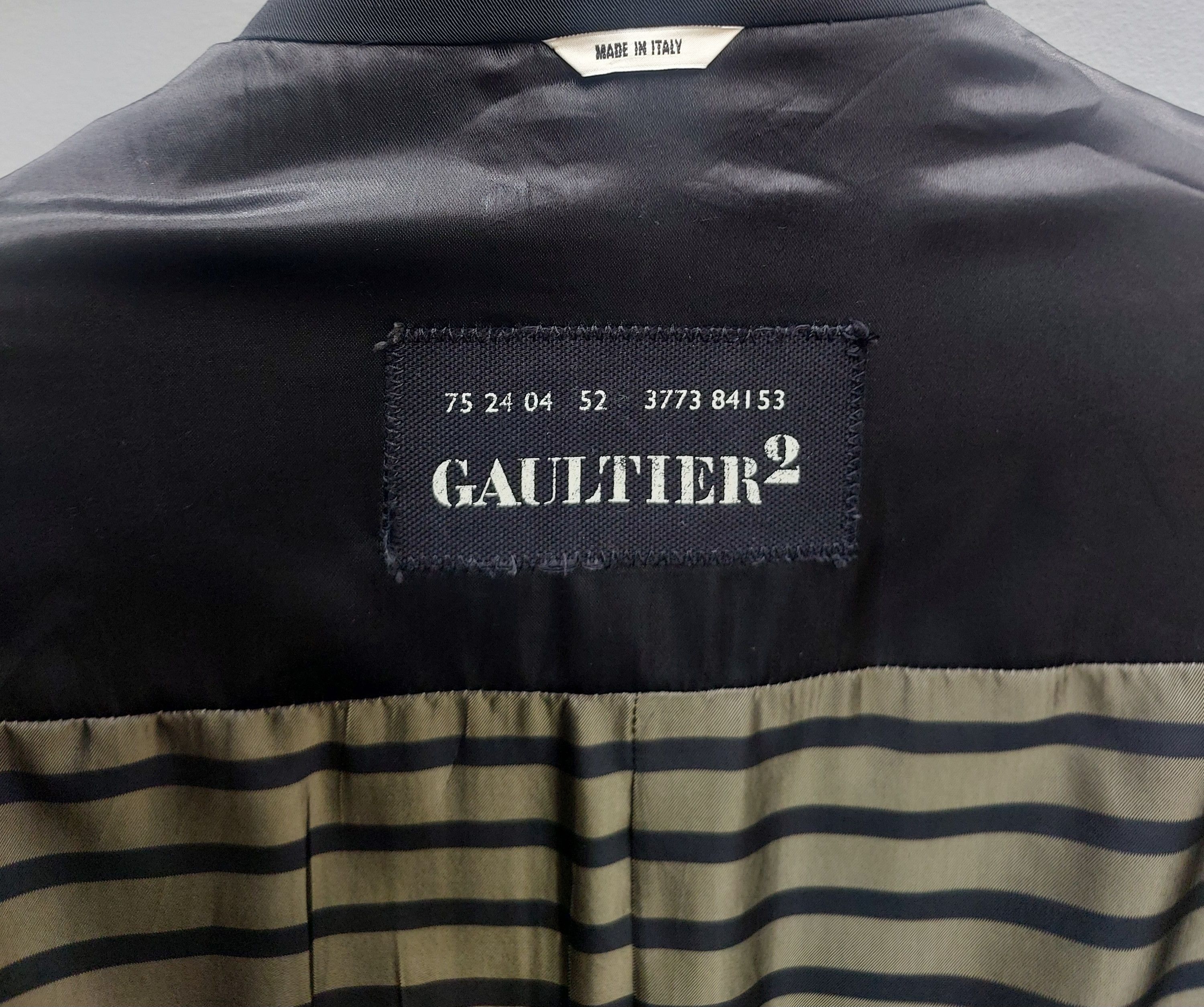 Jean Paul Gaultier Jean Paul Gaultier Notched Lapel Blazer Size 36S - 13 Thumbnail