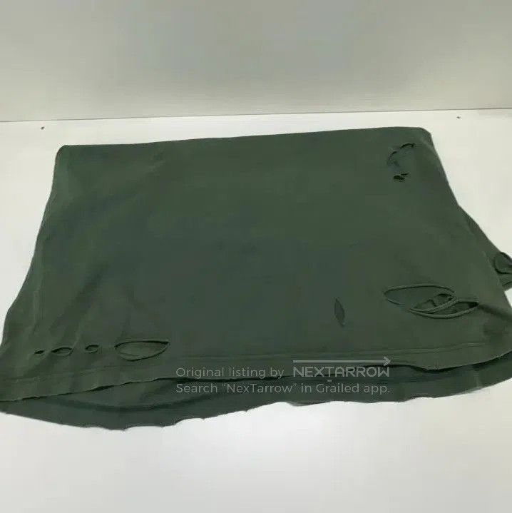 Balenciaga Balenciaga SS22 Destroyed Green Graphic T. Size US S / EU 44-46 / 1 - 5 Thumbnail