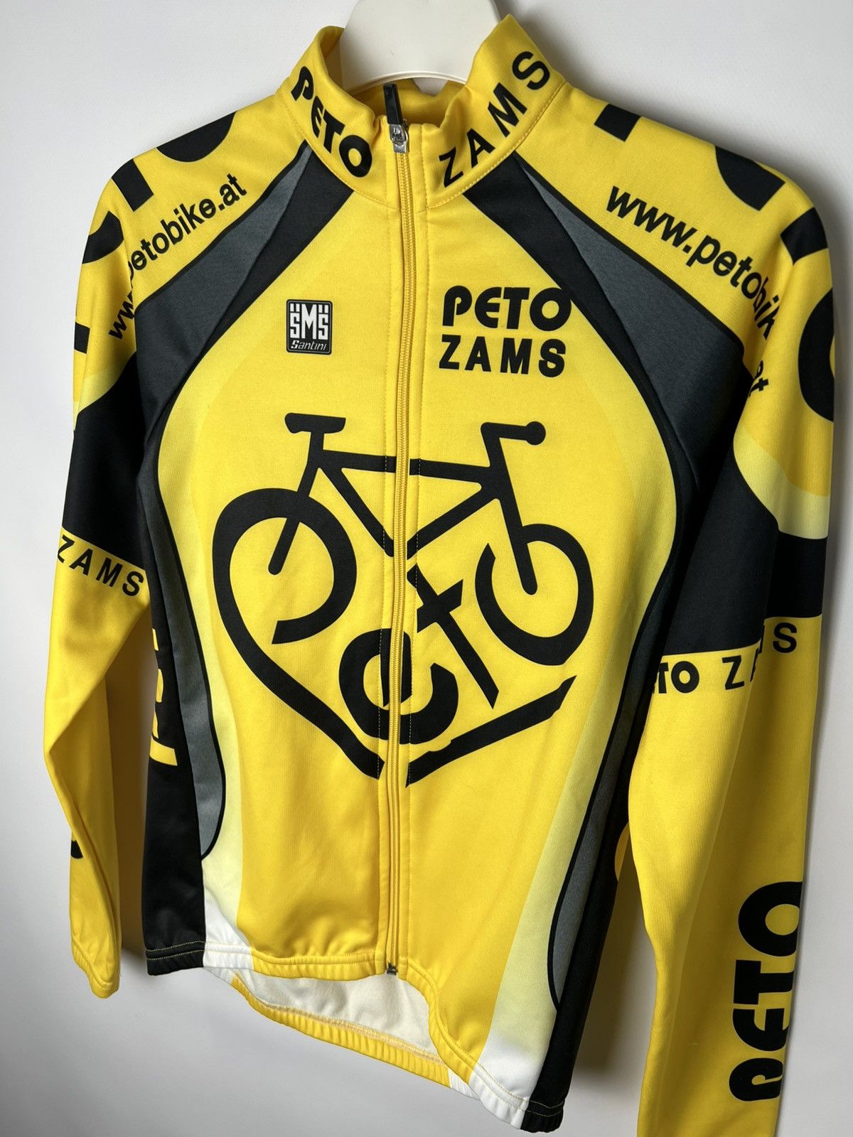Sports Specialties Peto Zams Cycling SMS Santini Cycle Camiseta Long Sleeve Size US S / EU 44-46 / 1 - 2 Thumbnail