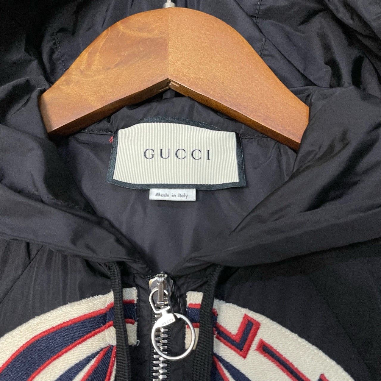 Gucci Gucci Black neck bow logo windbreaker jacket 2501-Nextarrow Size US XS / EU 42 / 0 - 3 Thumbnail