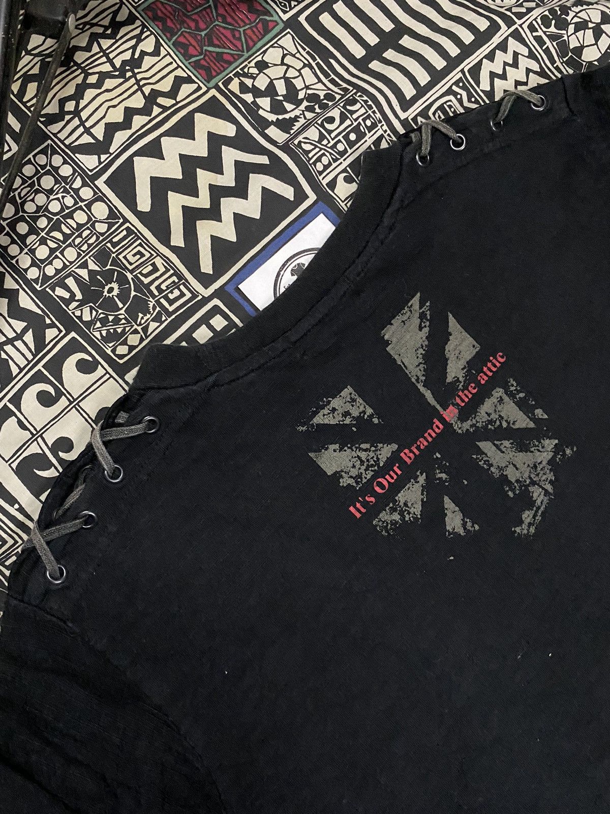 Japanese Brand In The Attic Mesh Seditonaries Longsleeve T shirt Size US L / EU 52-54 / 3 - 10 Thumbnail