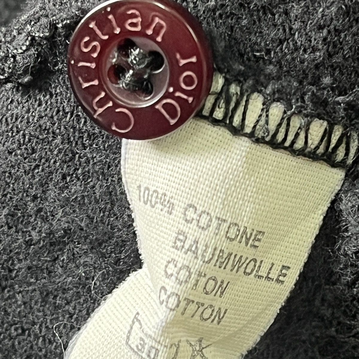 Christian Dior Monsieur × Hedi Slimane × Vintage Vintage 80s Christian Dior Monsieur John Galliano Polo Size US M / EU 48-50 / 2 - 15 Thumbnail