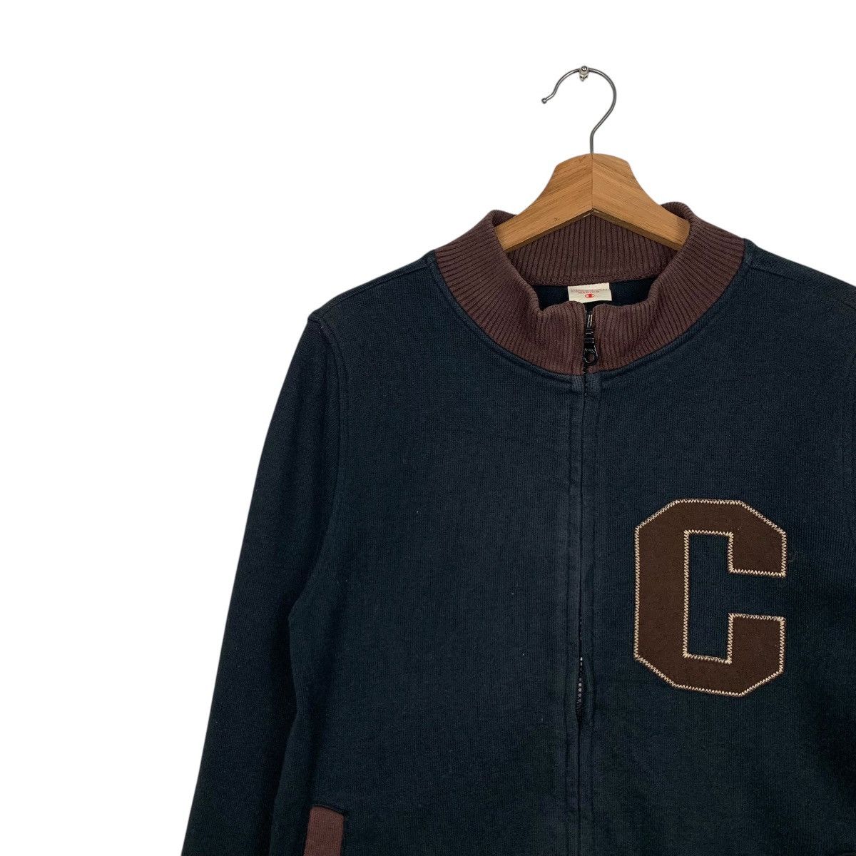 Champion CHAMPION USA Big Logo Sweater Jacket #1598-C71 Size US M / EU 48-50 / 2 - 6 Thumbnail
