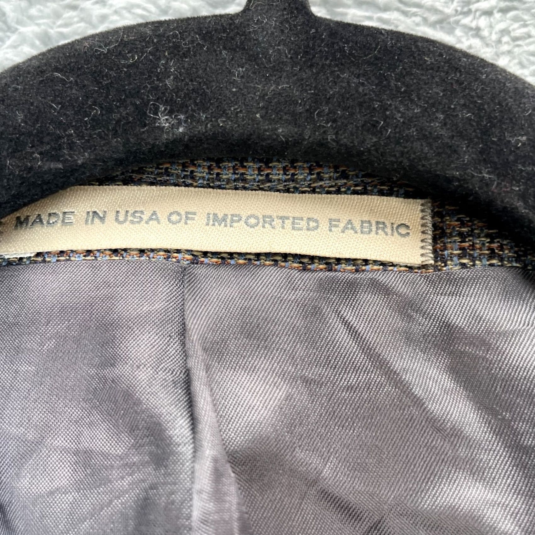 Joseph Abboud Joseph Abboud Jacket Mens 42R Brown Blazer Wool Formal Office Suit Classic Blazer Jacket Size 42R - 6 Thumbnail