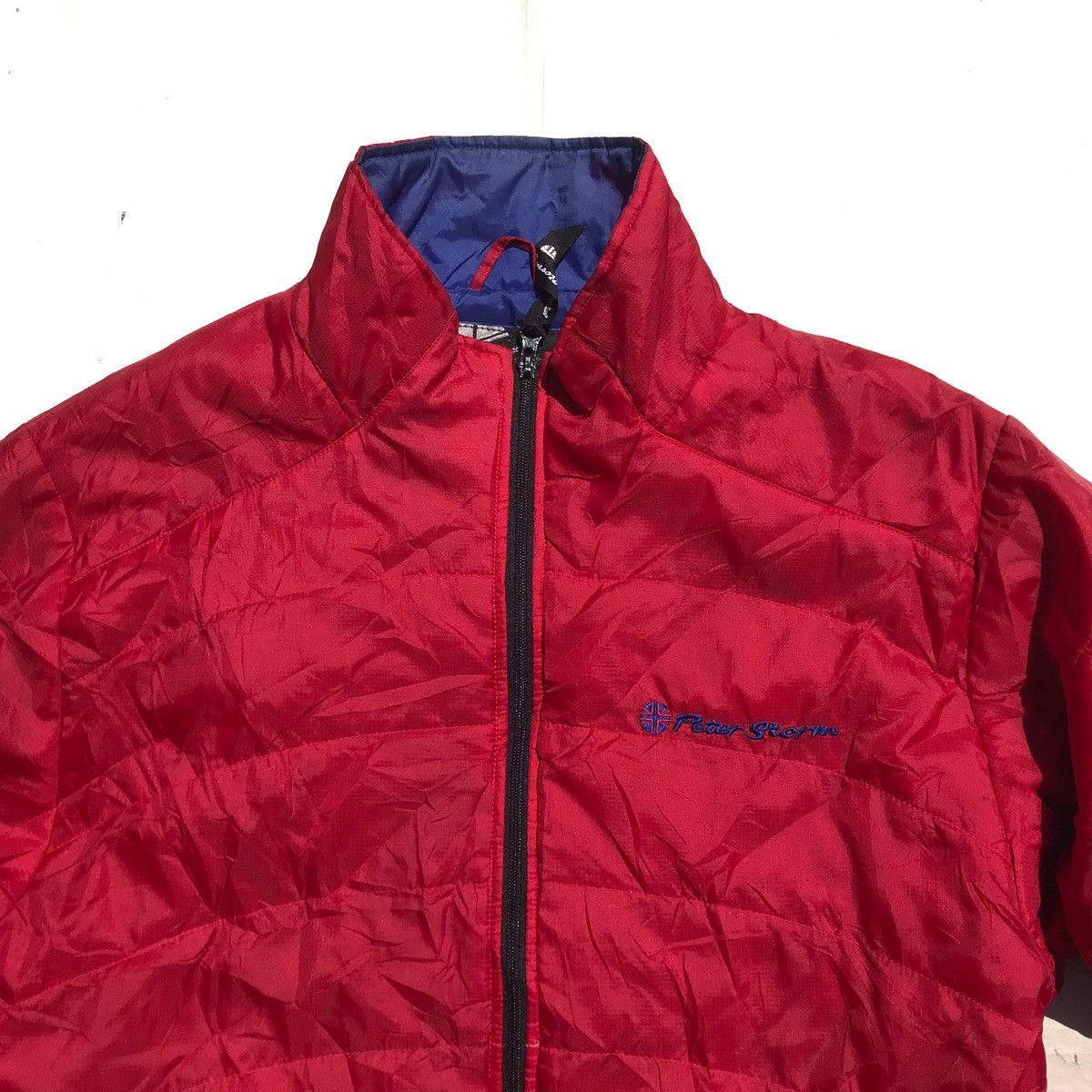 New England Outerwear × Vintage Vintage Peter Storm Uk England Down Puffer Red Jacket Size US L / EU 52-54 / 3 - 2 Thumbnail