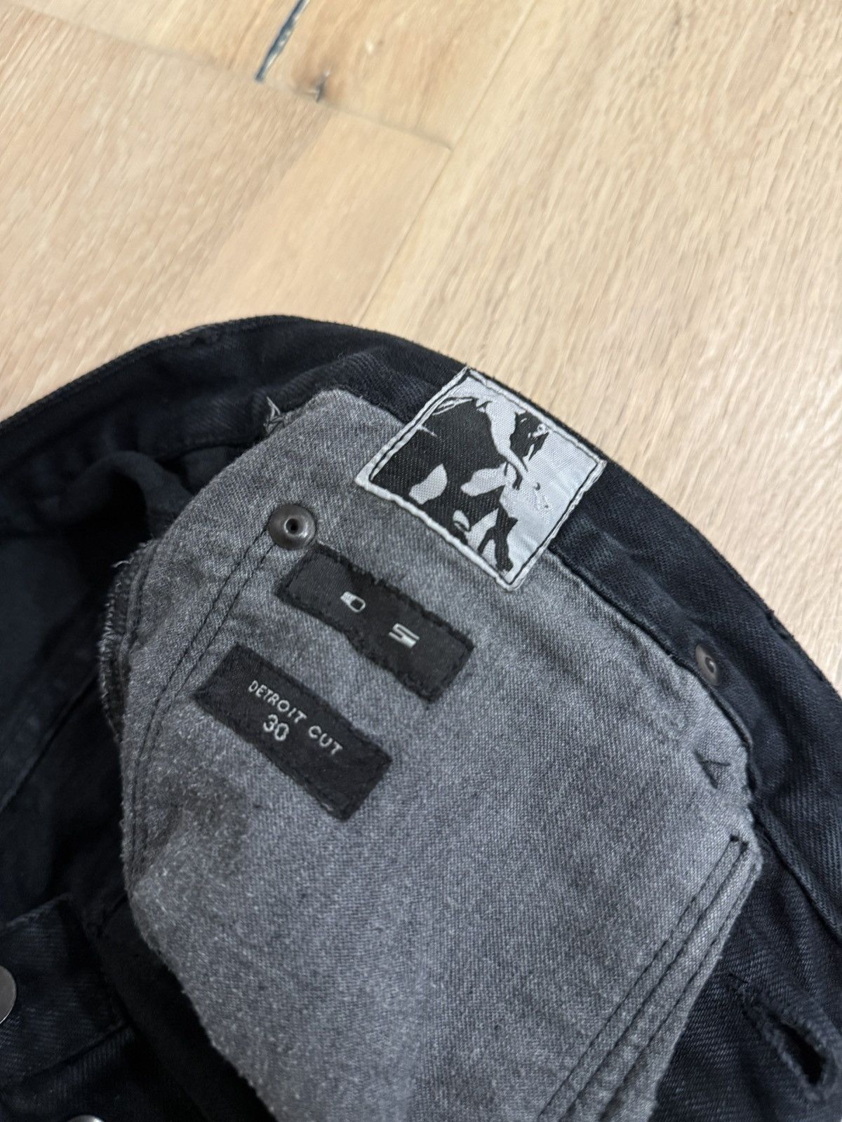 Rick Owens Rick Owens Detroit Denim Size US 30 / EU 46 - 3 Thumbnail