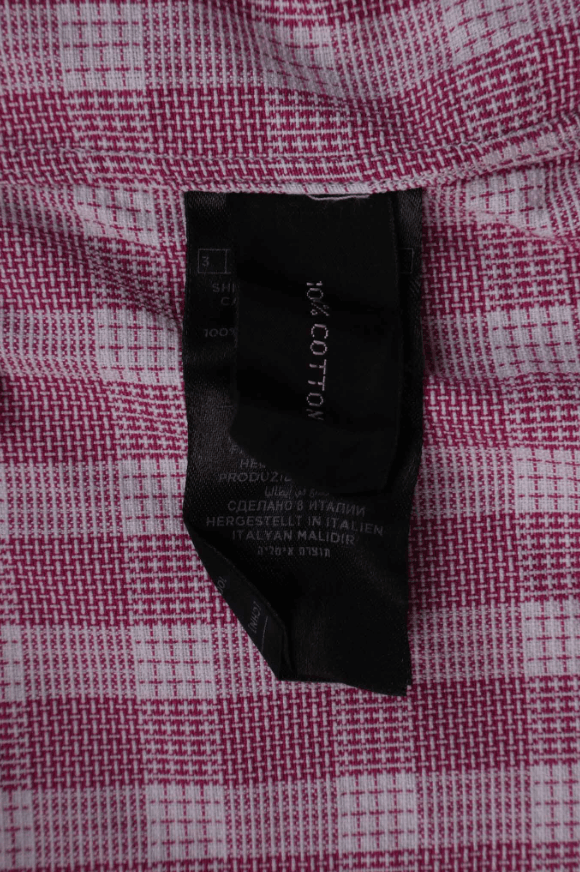 Tom Ford Tom Ford Pink Checked Classic Cotton Long Sleeve Shirt M Size US M / EU 48-50 / 2 - 4 Thumbnail
