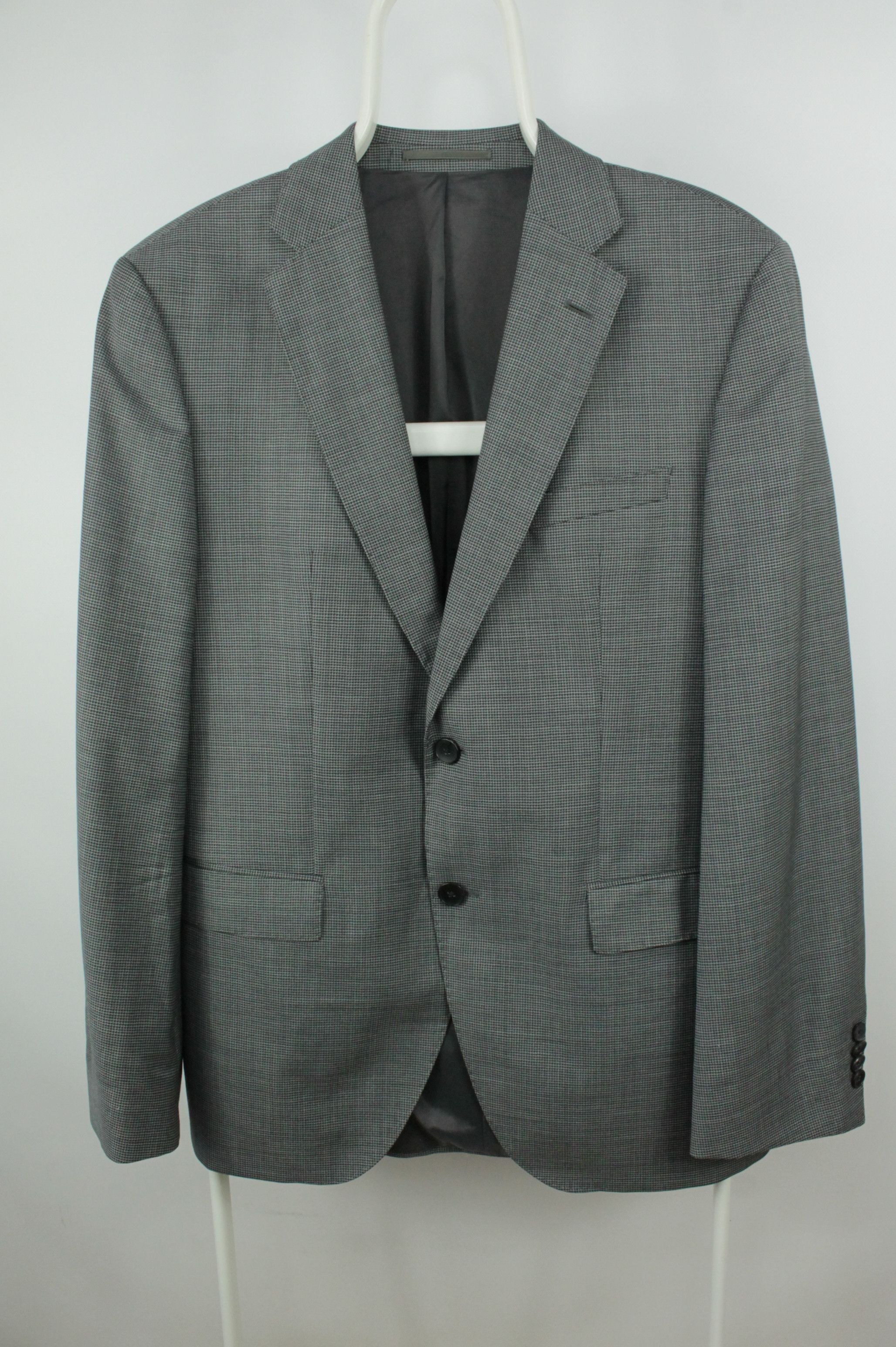 Hugo Boss Hugo Boss Jeckson Regular Fit Gray Wool Blazer Jacket Size US M / EU 48-50 / 2 - 1 Thumbnail