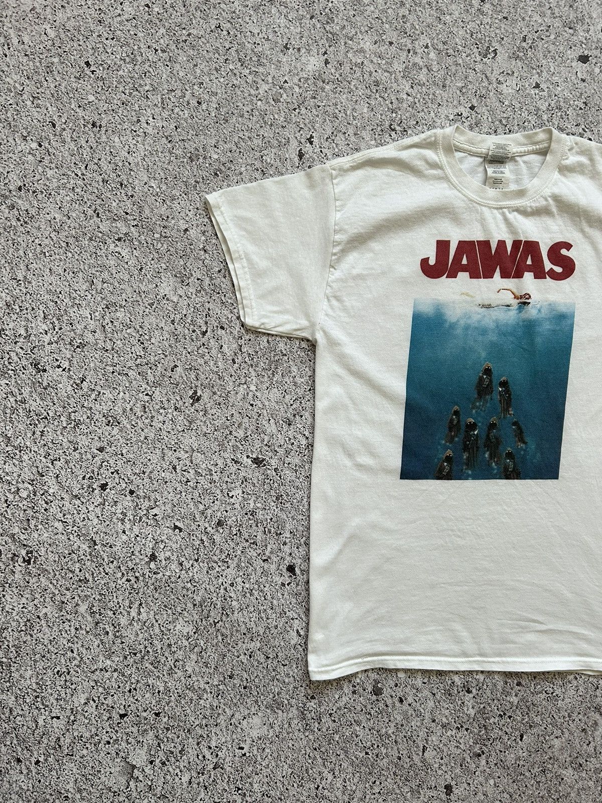 Vintage Rare Star Wars Jawas Humanoid T-Shirt Y2K Hype Retro Size US M / EU 48-50 / 2 - 2 Thumbnail