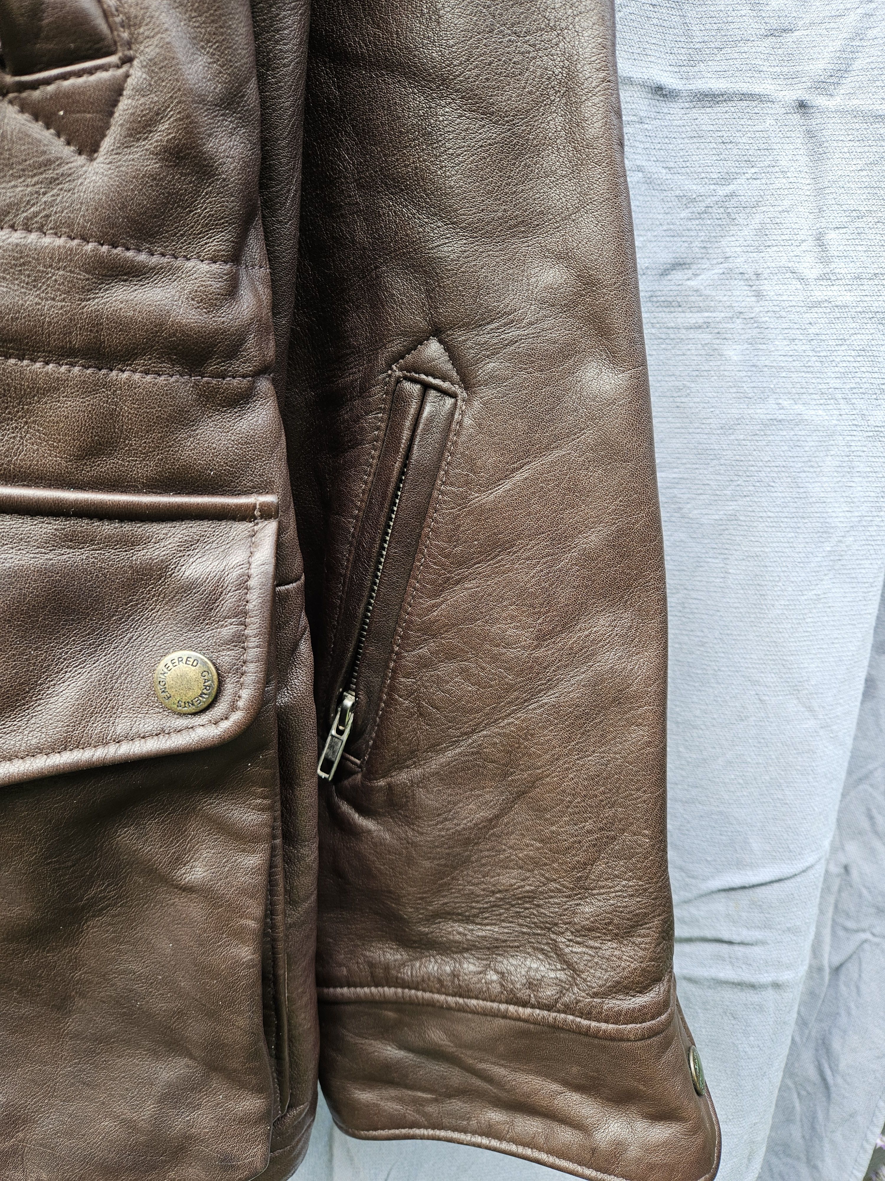 Engineered Garments Engineered Garments x Golden Bear Leather Field Parka Sample Size US M / EU 48-50 / 2 - 12 Thumbnail